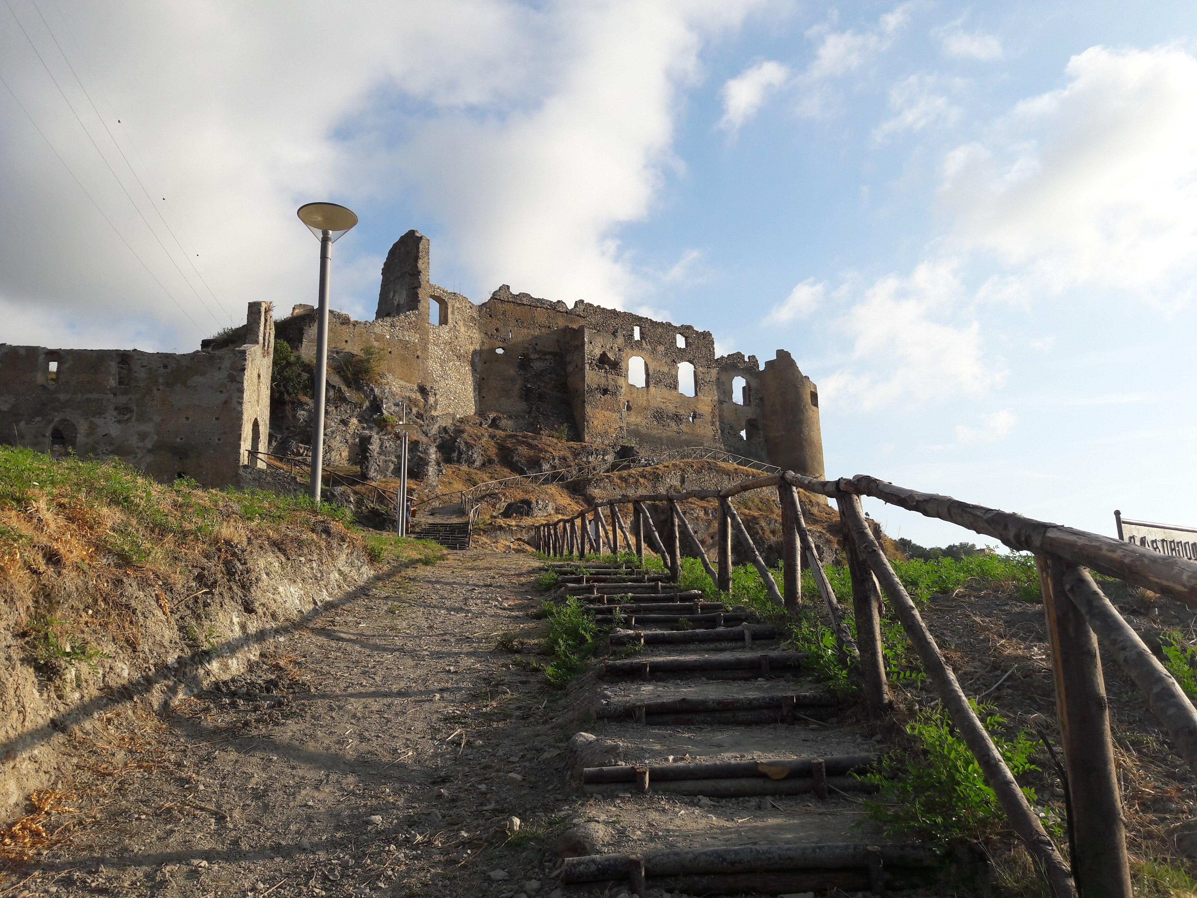 day, ruins, history, historic, built structure, low angle view, the past, ruined, italy, staircase, sky, building exterior, no people, archeology, san micheal, HD Wallpaper