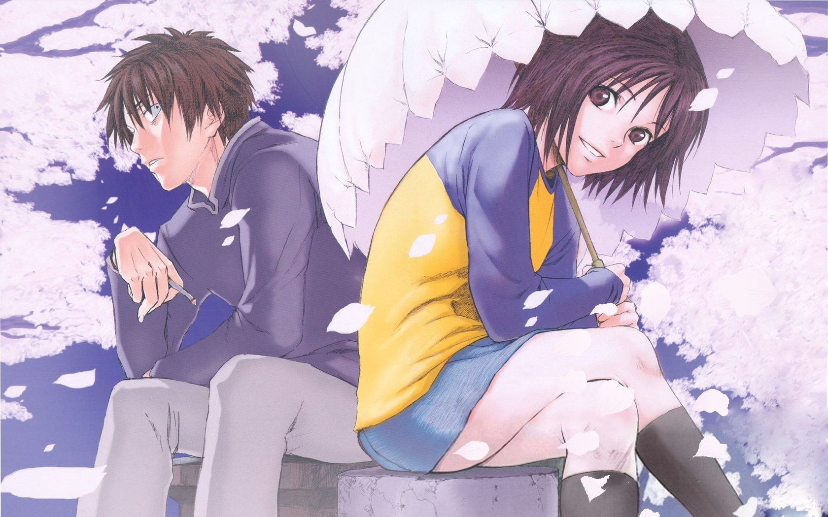 Tatsuhiro Satou, Misaki Nakahara, Anime, Welcome To The N.H.K., 720P, HD Wallpaper
