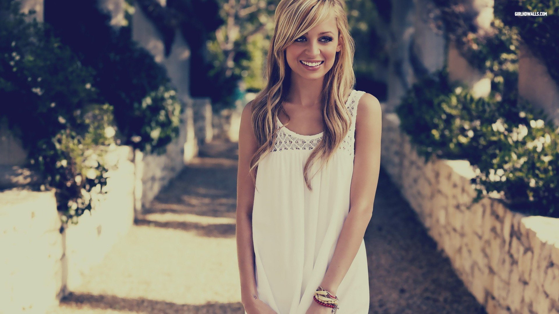 1080P, models, women, richie, nicole, blondes, HD Wallpaper