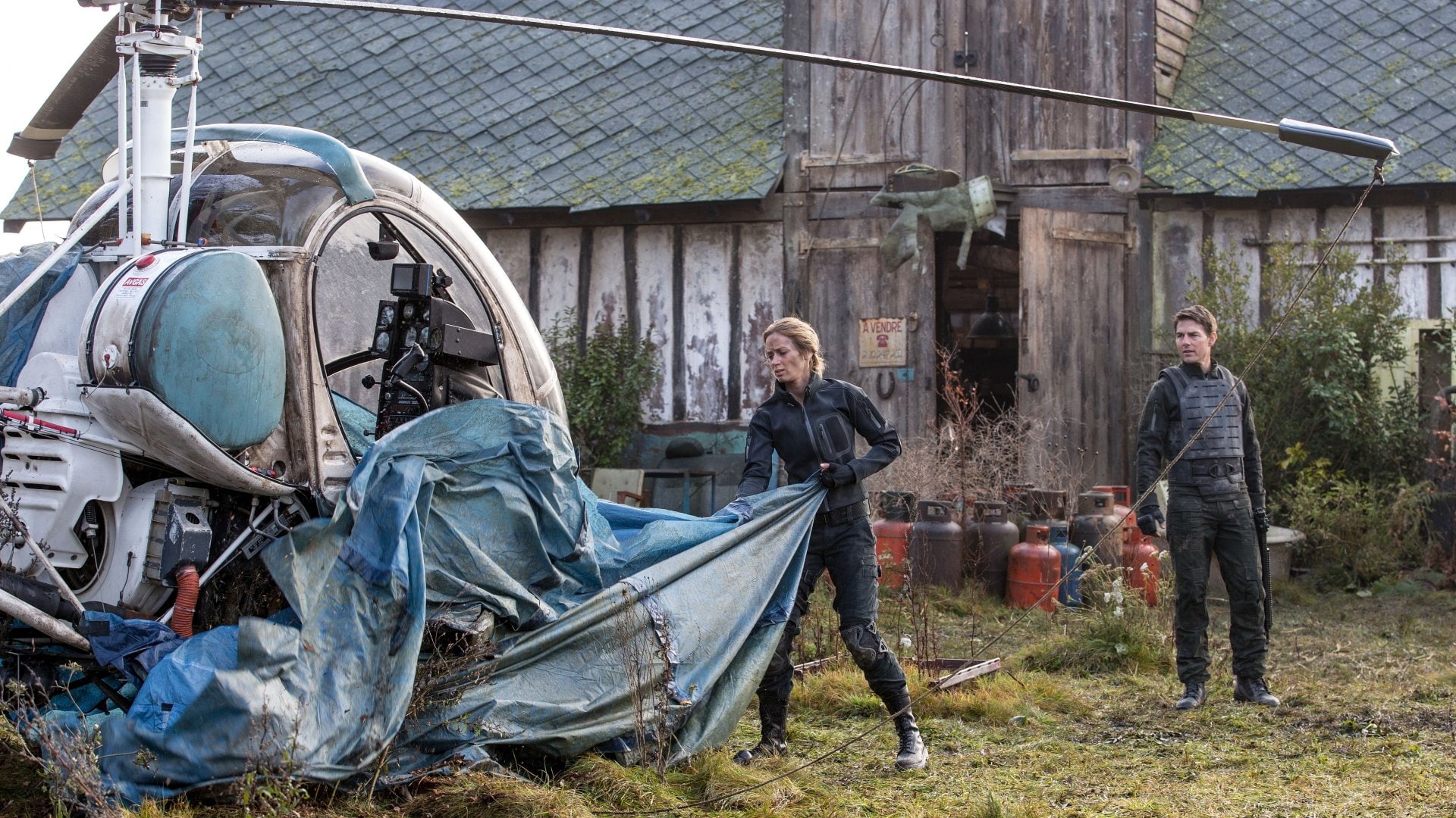 1080P, Emily Blunt, Tom Cruise, Movie, Edge Of Tomorrow, HD Wallpaper