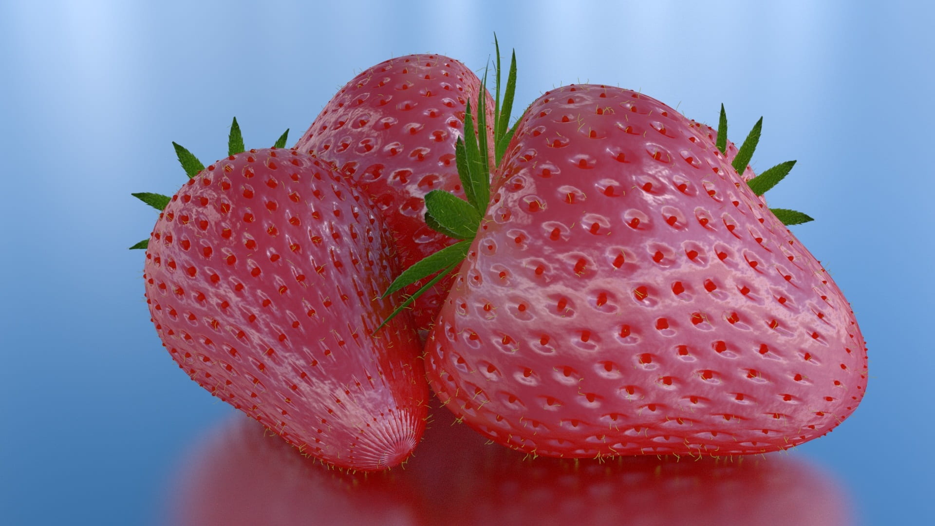 olivier, modeling, tropical fruit, no people, indoors, blue, blender, colored background, nature, strawberry, healthy eating, plant, berry fruit, food, HD Wallpaper
