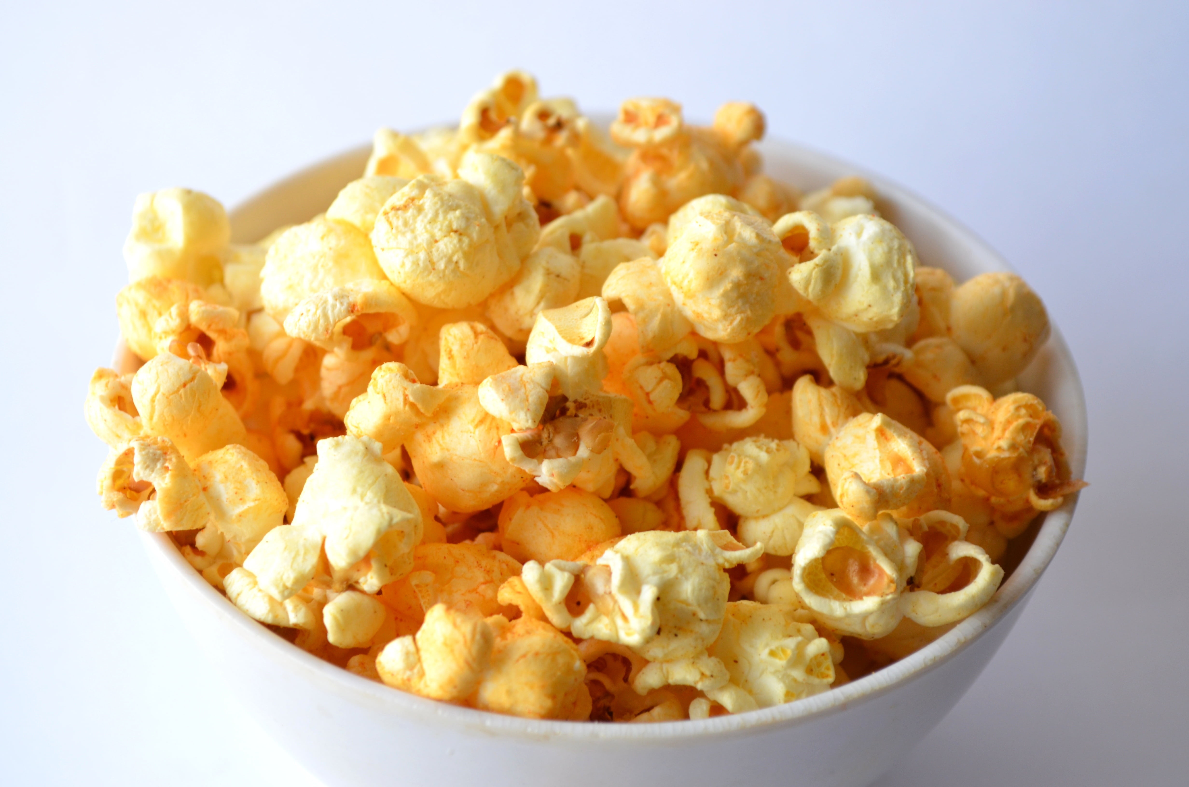 cut out, view, wellbeing, tasty, 4K, yellow, cinema, salted, dieting, chopped, food and drink, delicious, ready-to-eat, movie, studio shot, close, white, HD Wallpaper