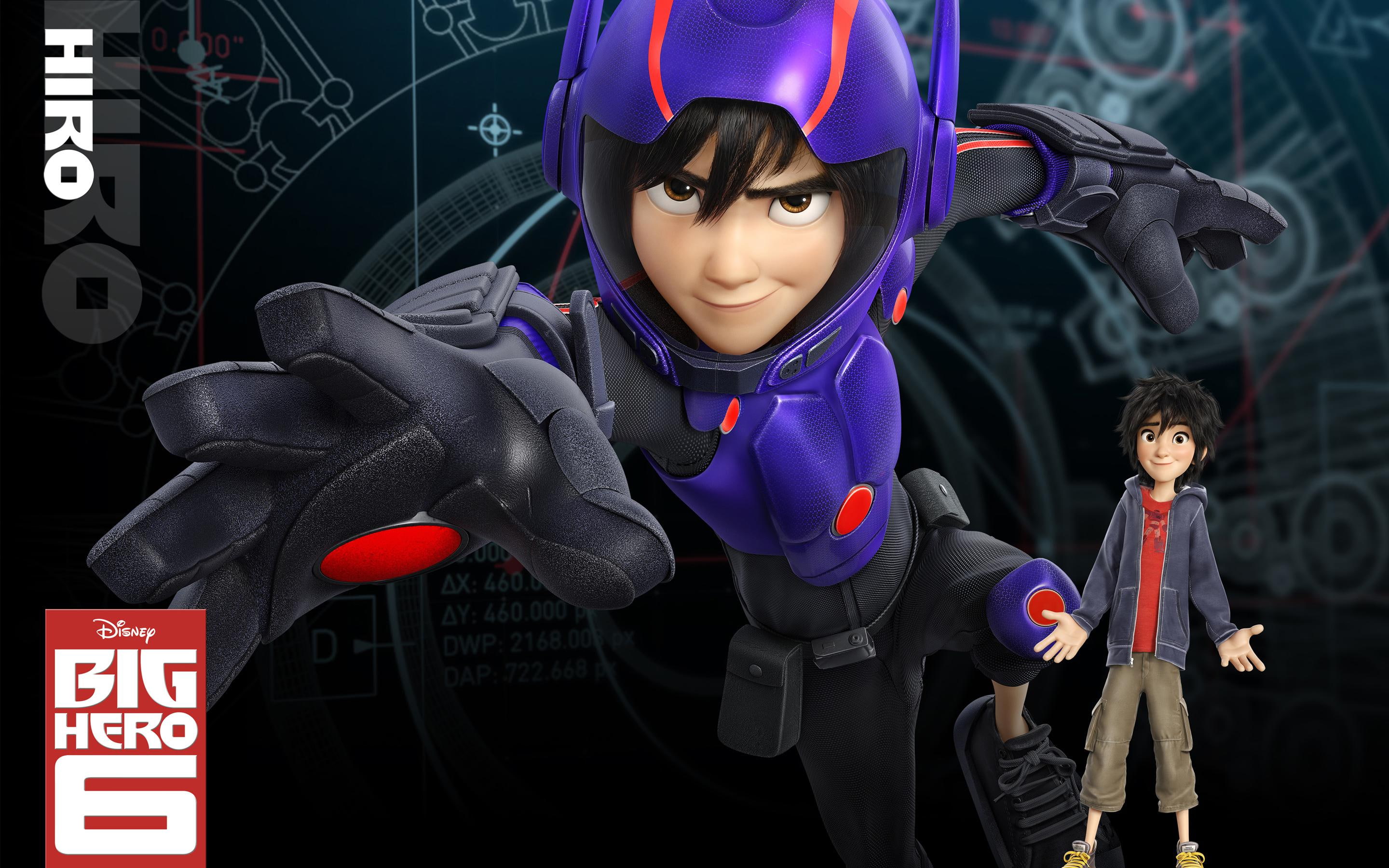 2K, hiro, big, hero, HD Wallpaper