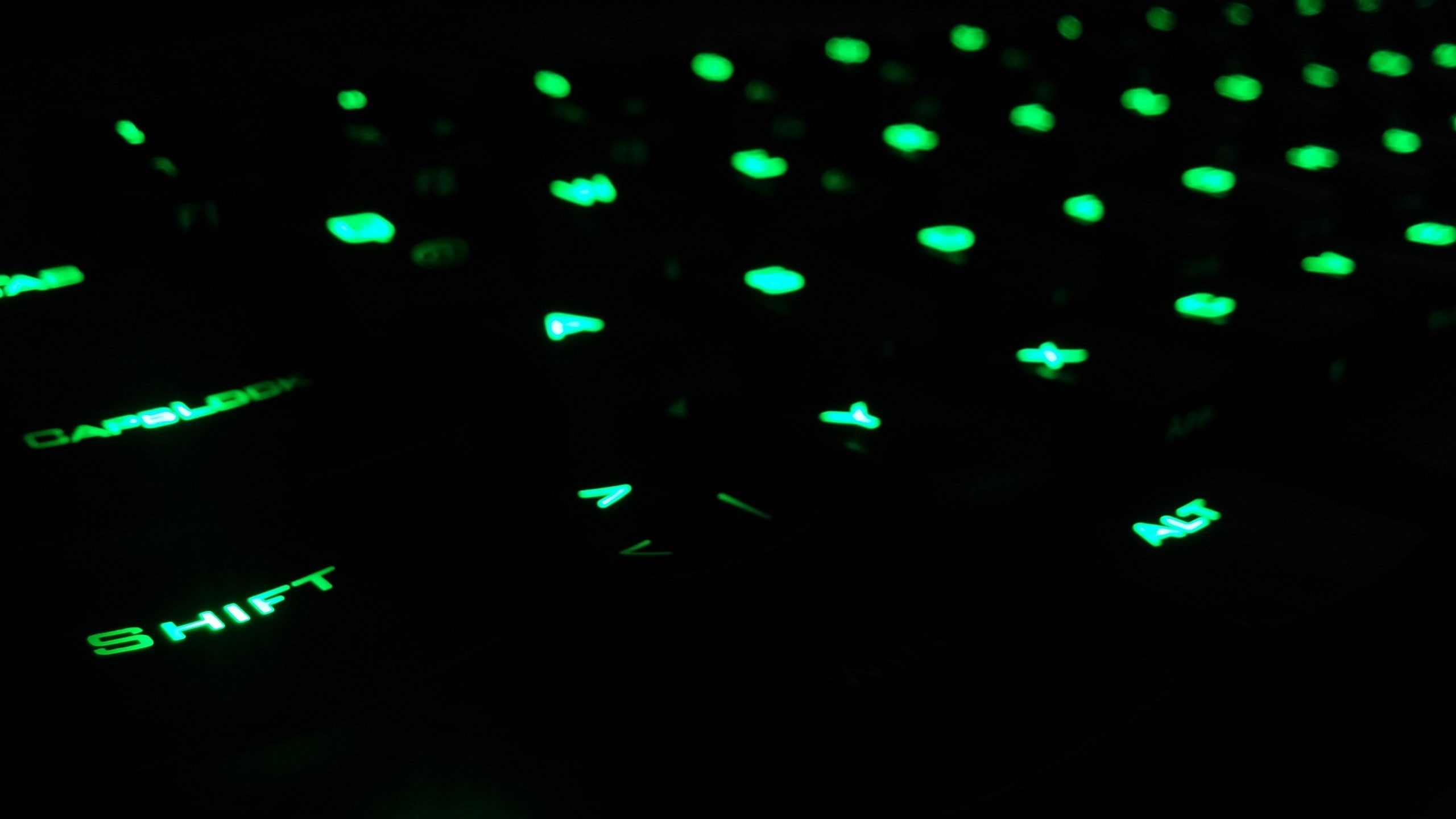data, abstract, green color, pattern, light - natural phenomenon, light, lighting equipment, backgrounds, dark, nightlife, 2K, black background, connection, HD Wallpaper