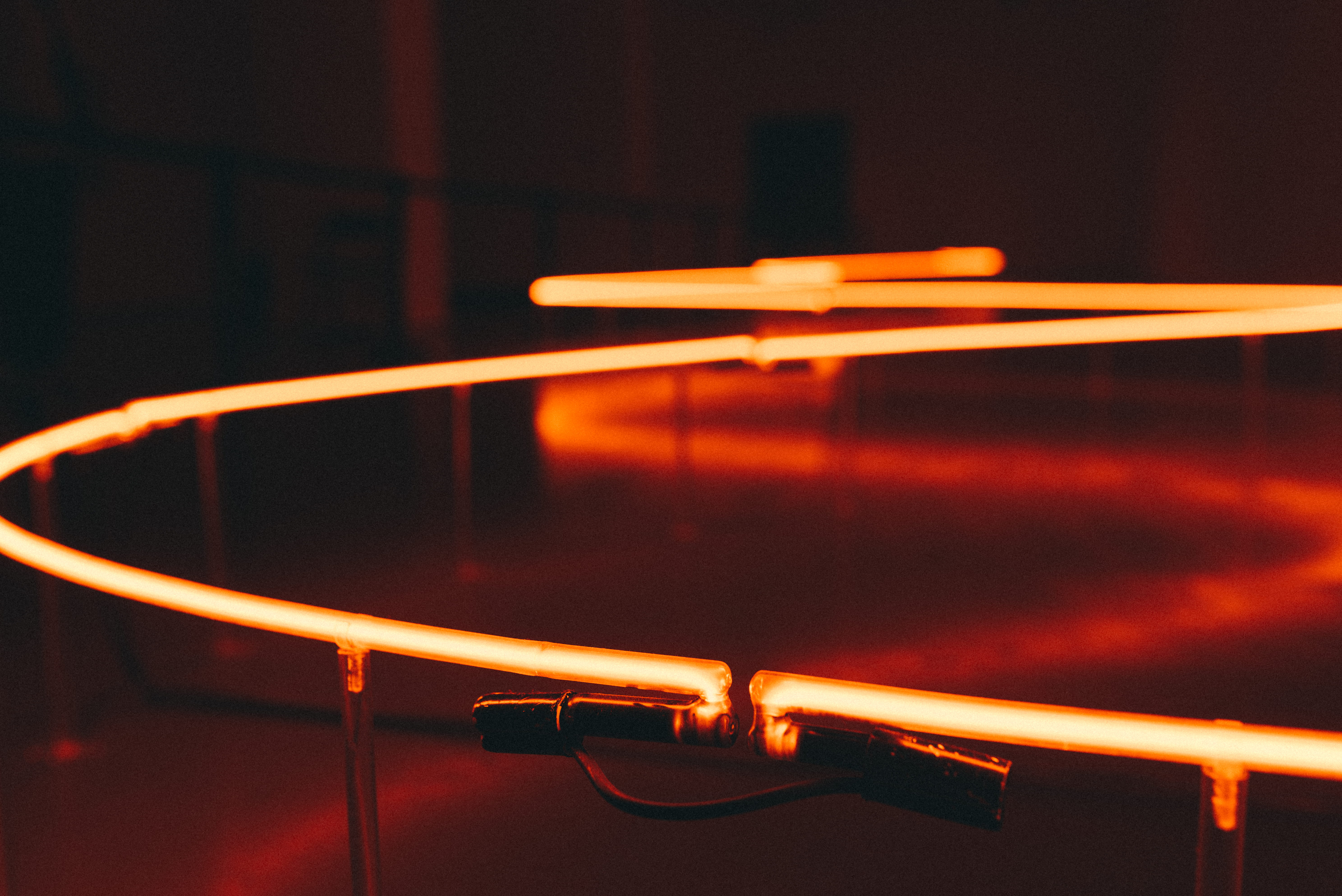 #led, photography, nightlife, table, night, design, strip, focus on foreground, red, light, piano, neon, lighting equipment, yellow, close-up, indoors, HD Wallpaper
