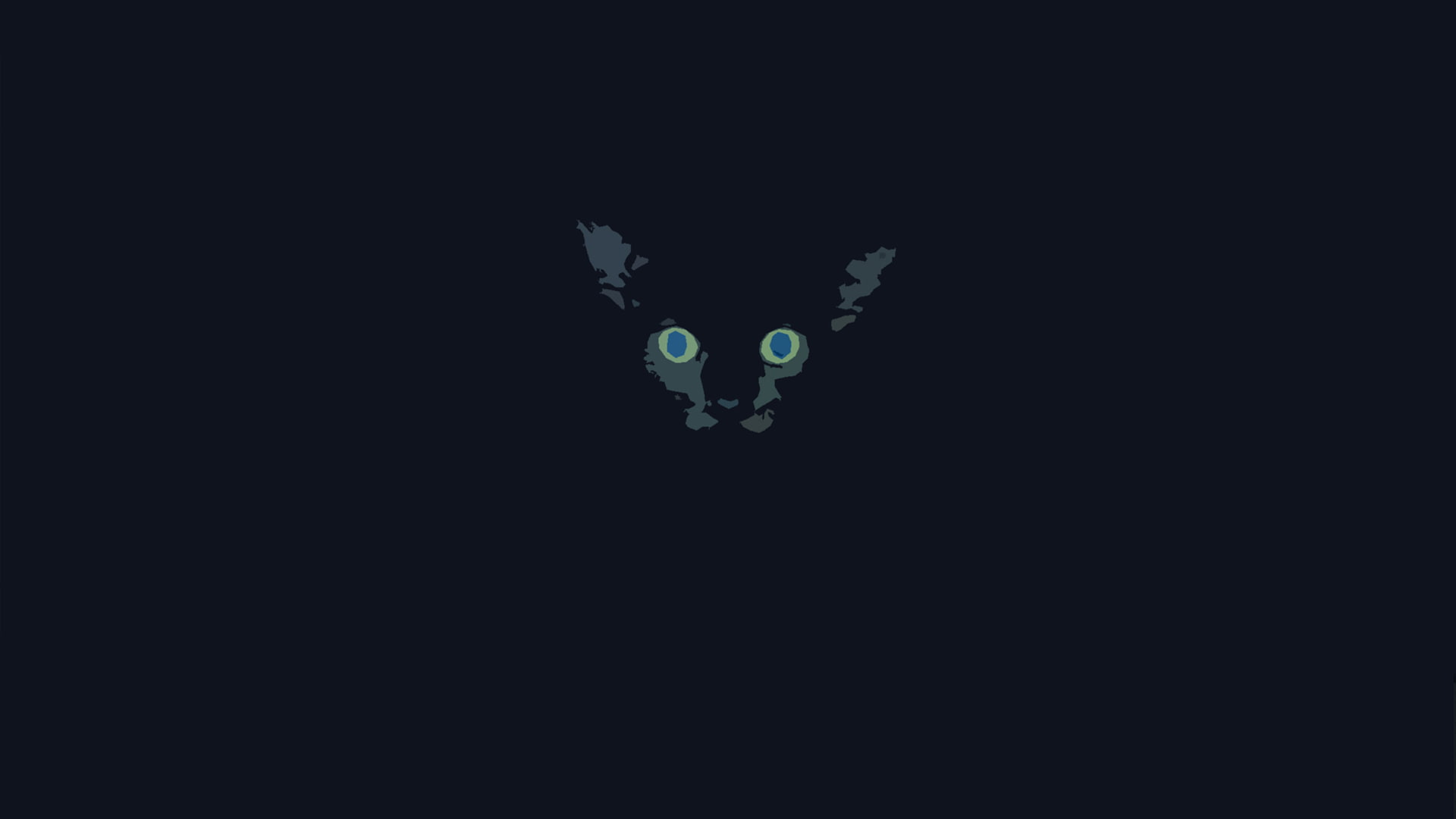 1080P, animal eyes, feline, cartoon, cat, HD Wallpaper