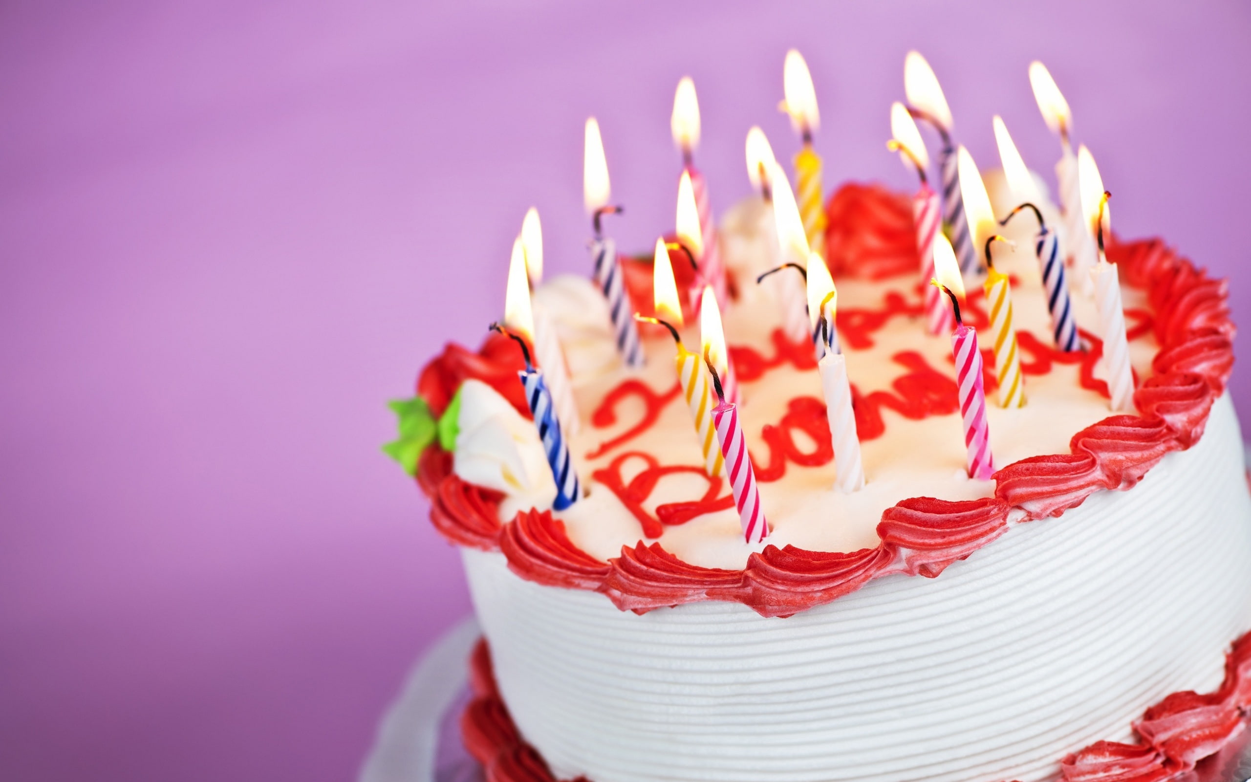 Birthday, Cake, 2K, Delicious, HD Wallpaper