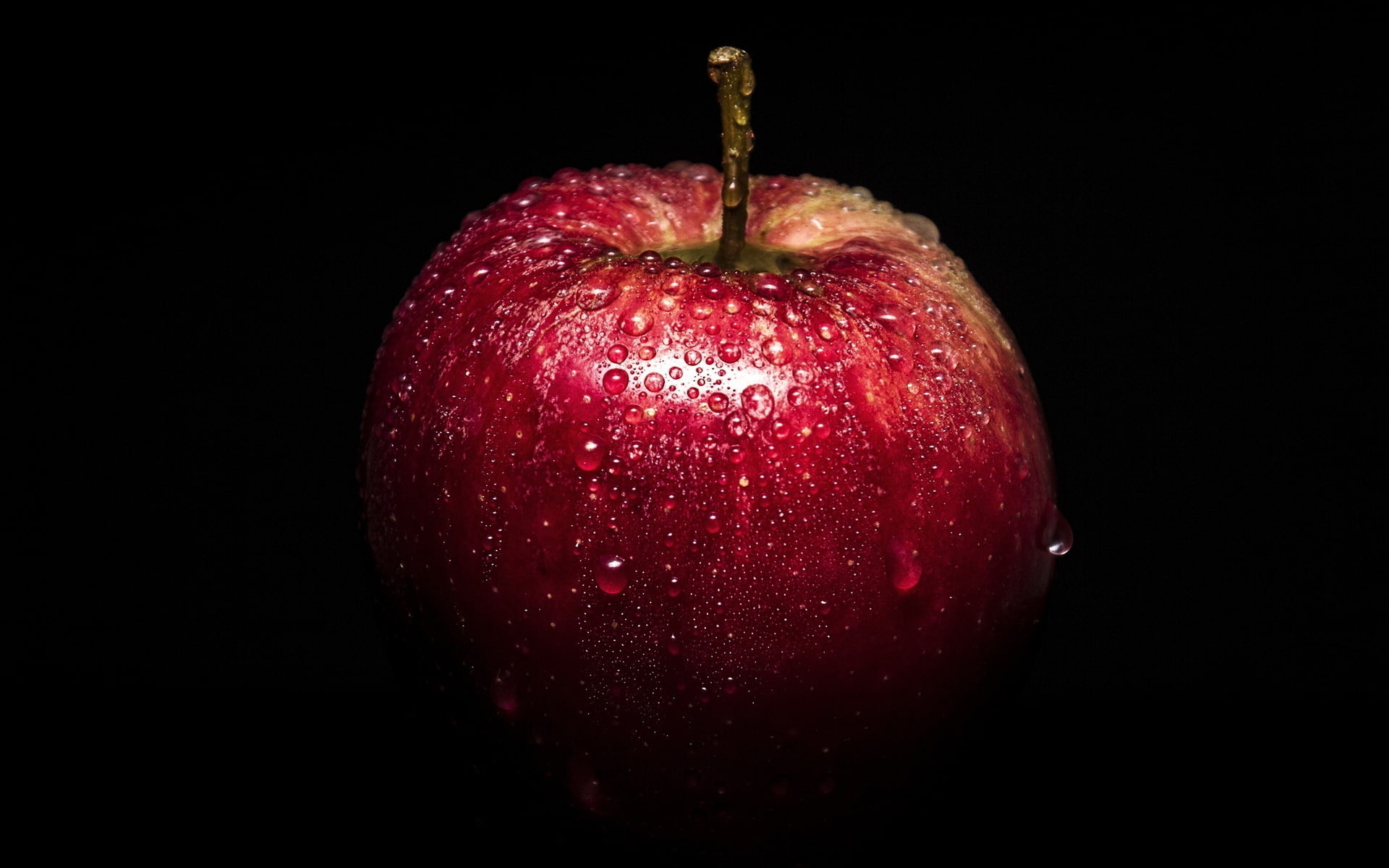 red, 1080P, delicious, fruit, apple, HD Wallpaper