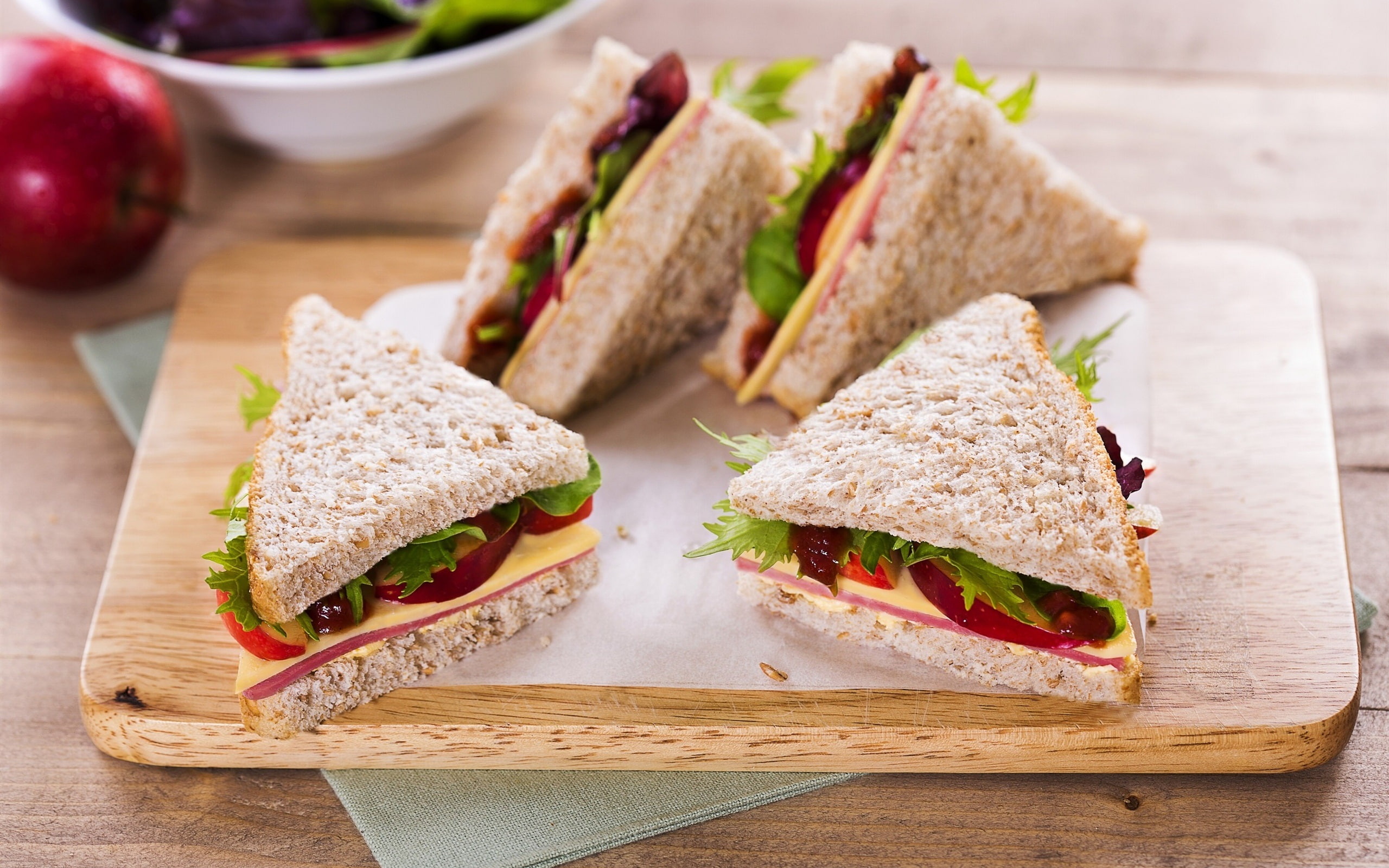 2K, Sandwich, Delicious, HD Wallpaper