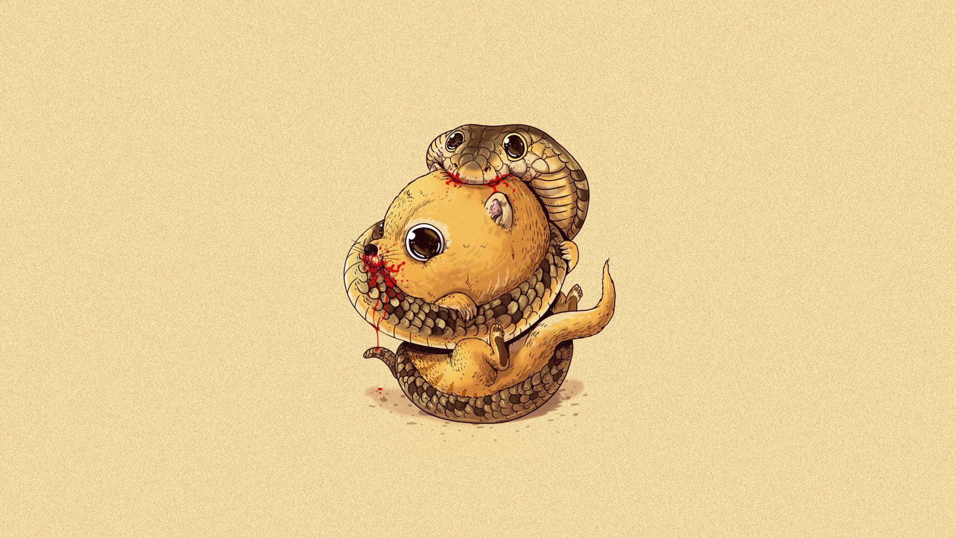 animal representation, reptile, puppy, animal, vertebrate, eat, cobra, indoors, insect, high angle view, animal themes, creativity, wall - building feature, HD Wallpaper