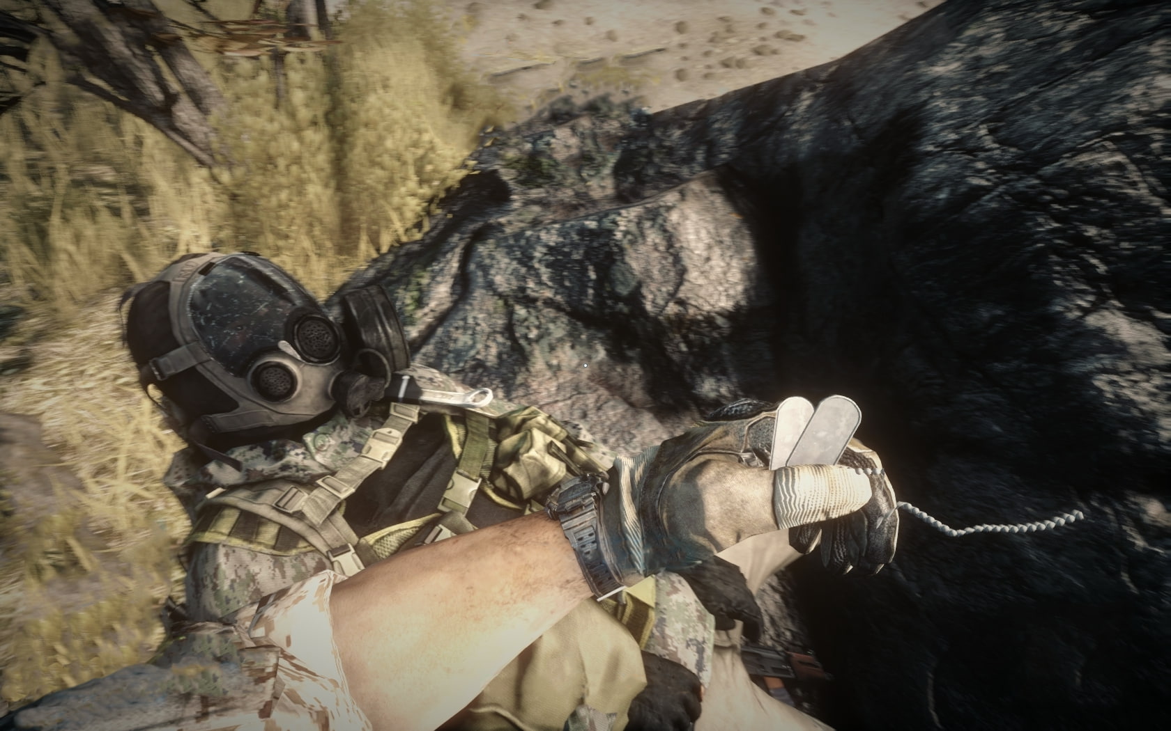art, 720P, hd, video, x, stabbing, games, dogs, dog, animals, knives, battlefield, Video Games, tags, HD Wallpaper