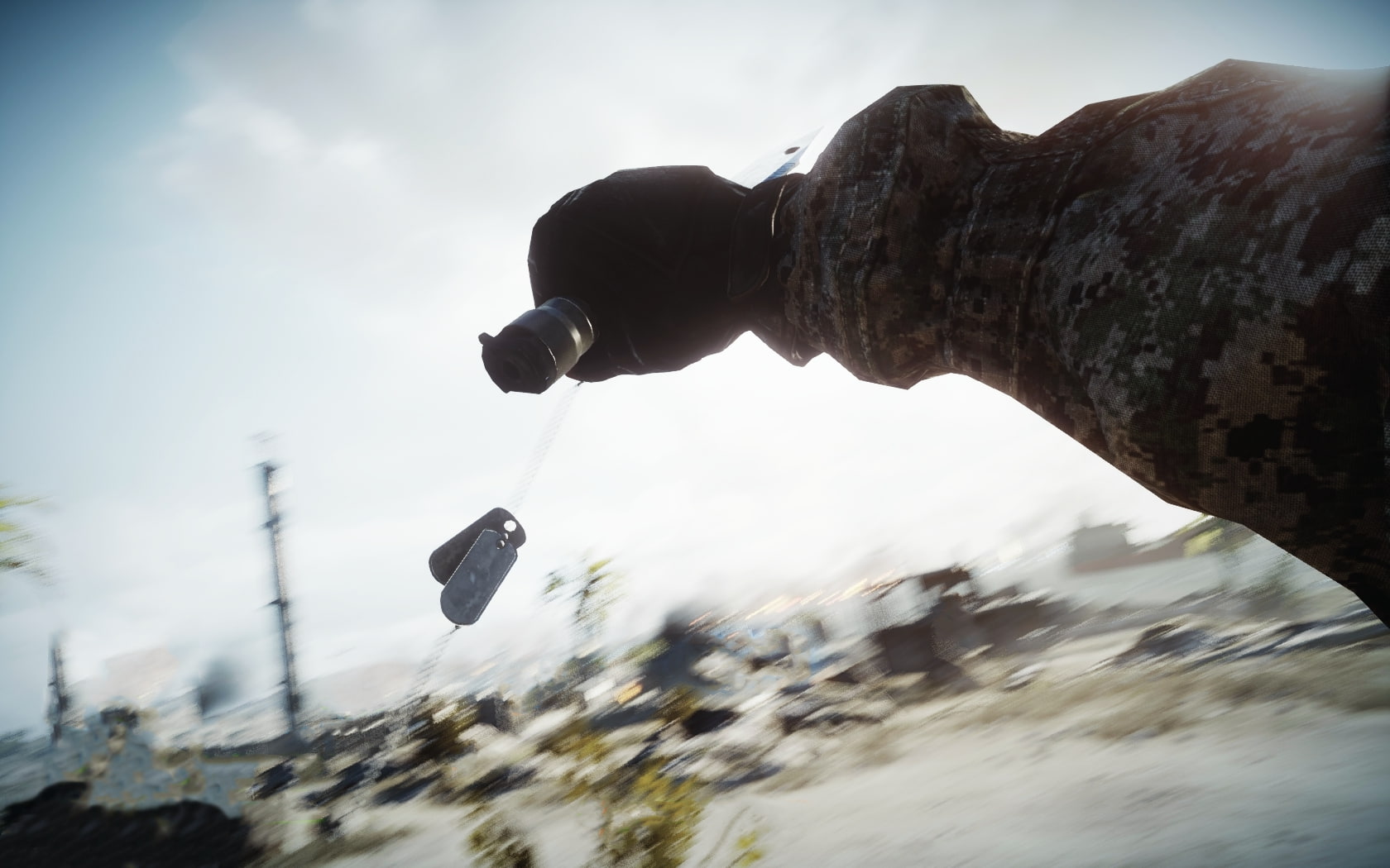 art, knives, games, dogs, stabbing, tags, dog, x, animals, video, Video Games, hd, 720P, battlefield, HD Wallpaper