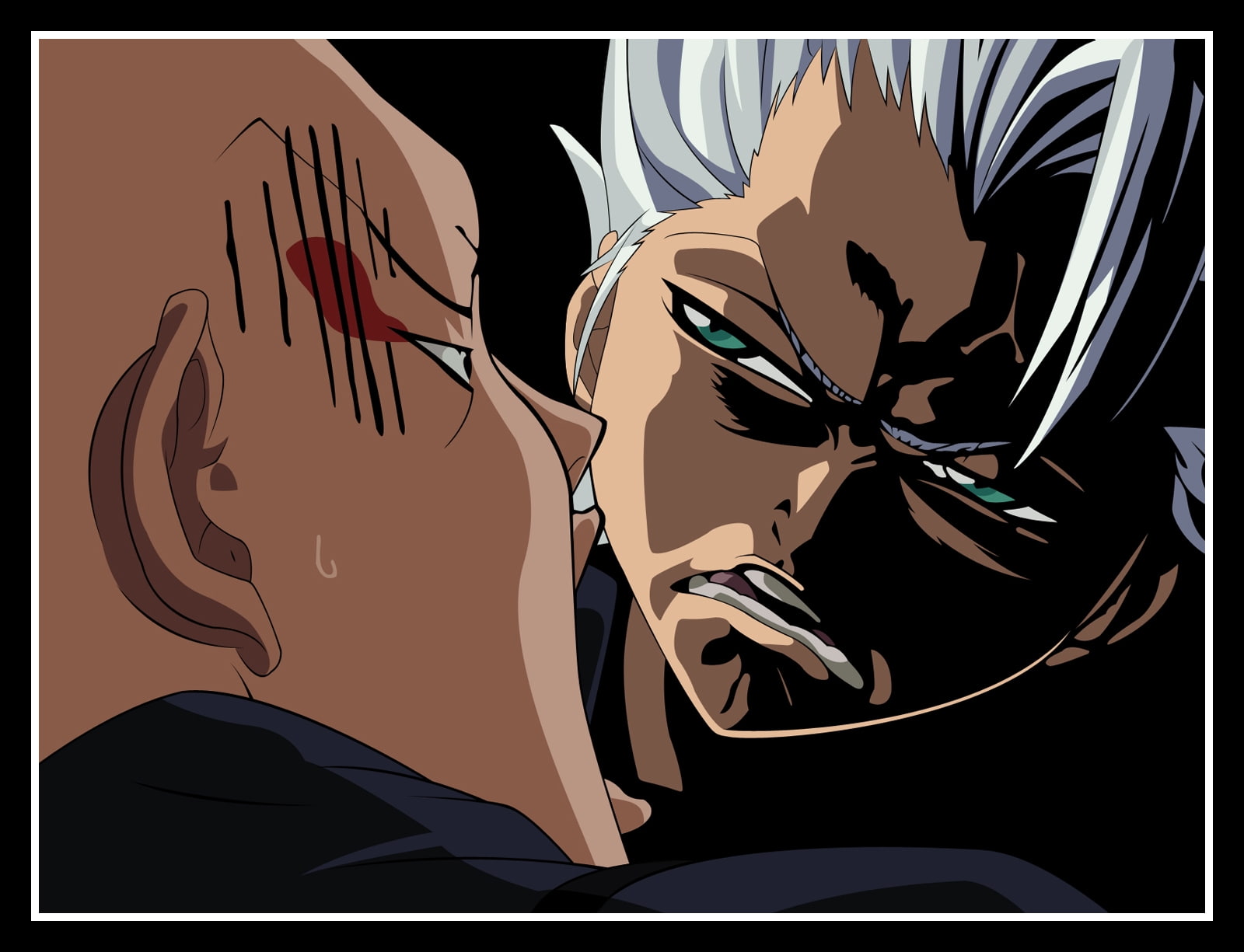 bleach, hd, anime, madarame, x, Hitsugaya Toshiro, art, ikkaku, hitsugaya, 720P, toshiro, HD Wallpaper