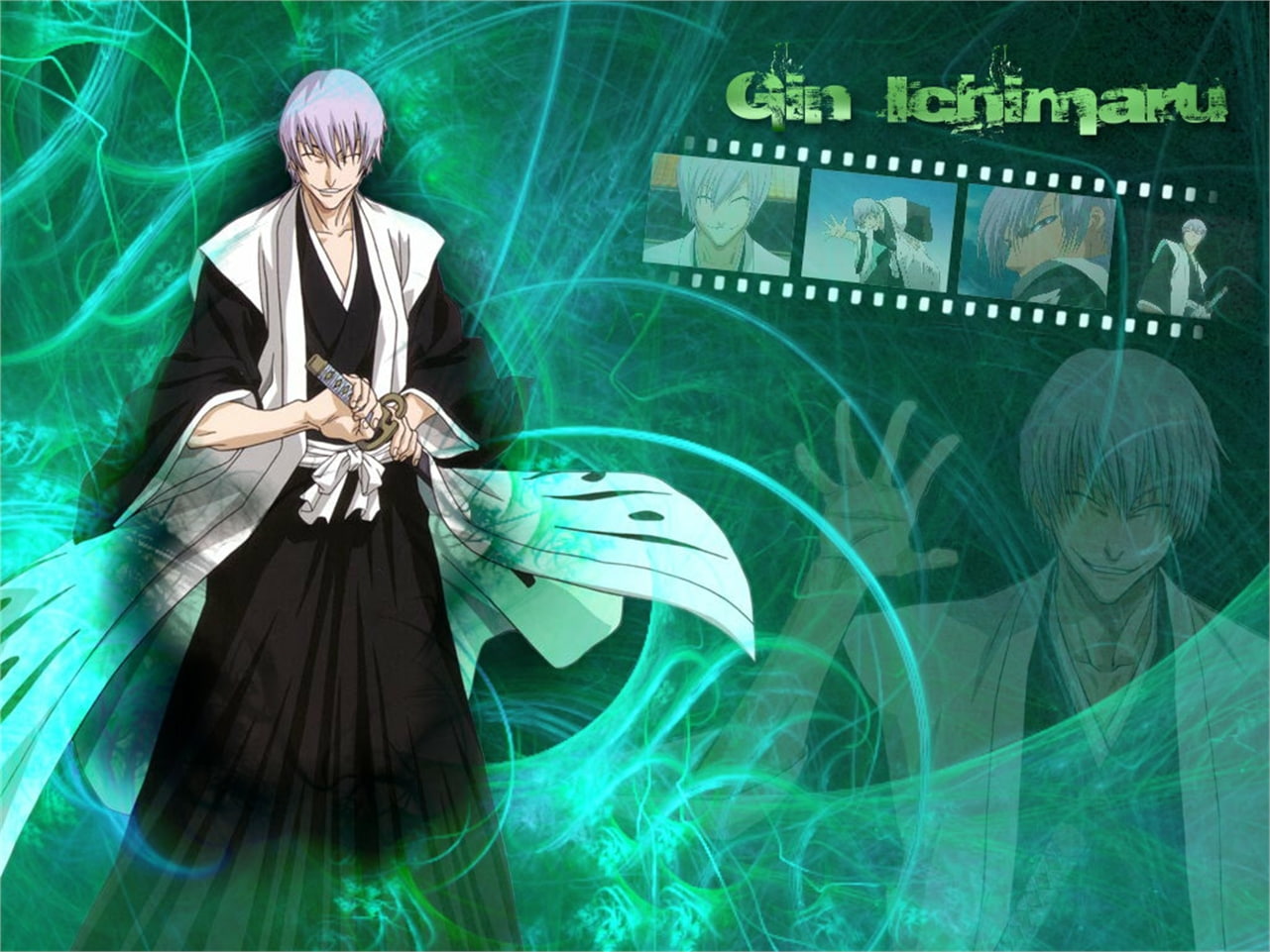 Bleach, 720P, Gin Ichimaru, HD Wallpaper