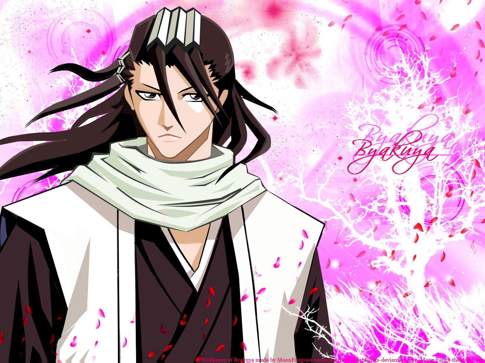 Bleach, 720P, Byakuya Kuchiki, HD Wallpaper