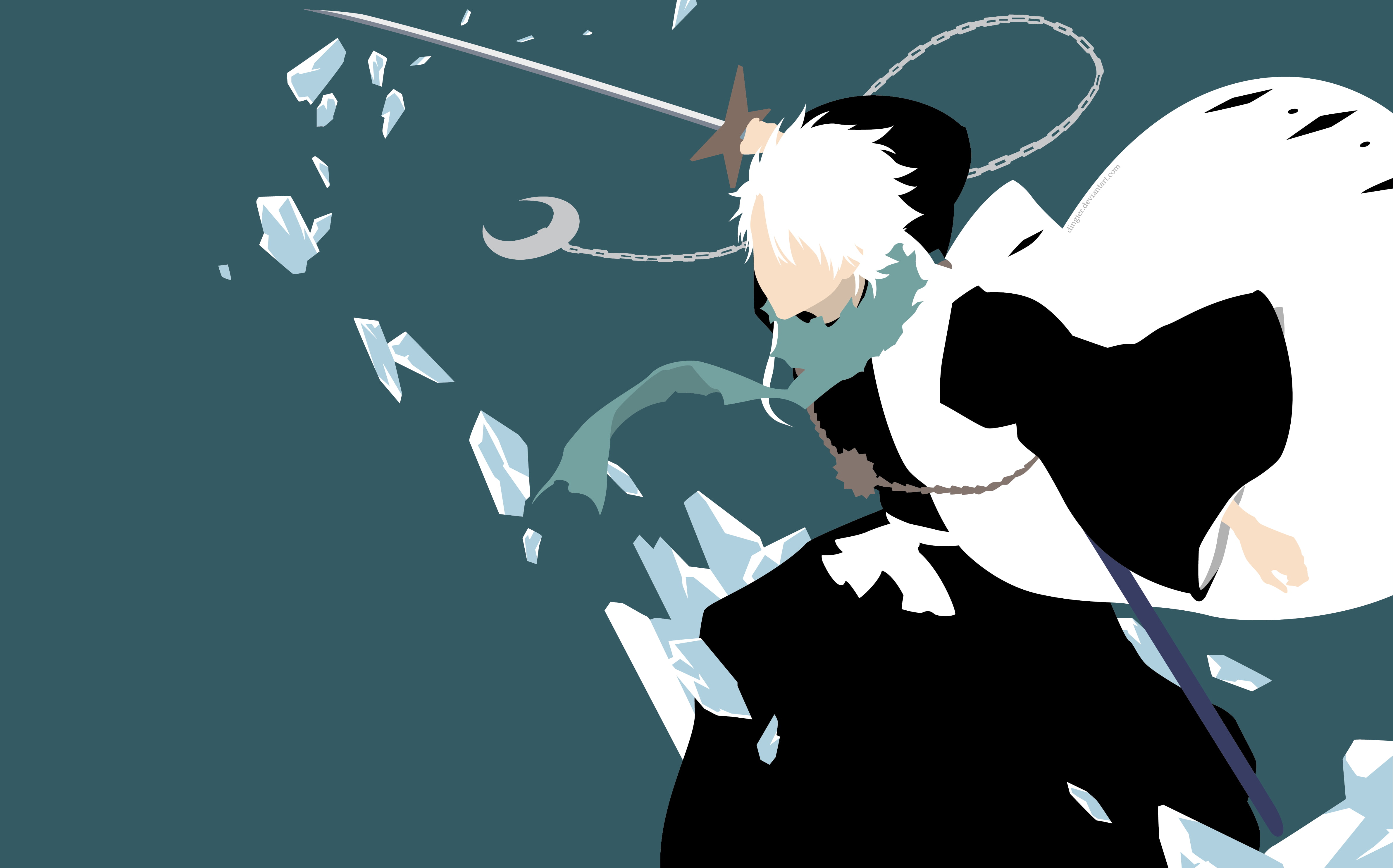 Bleach, 4K, Tōshirō Hitsugaya, HD Wallpaper