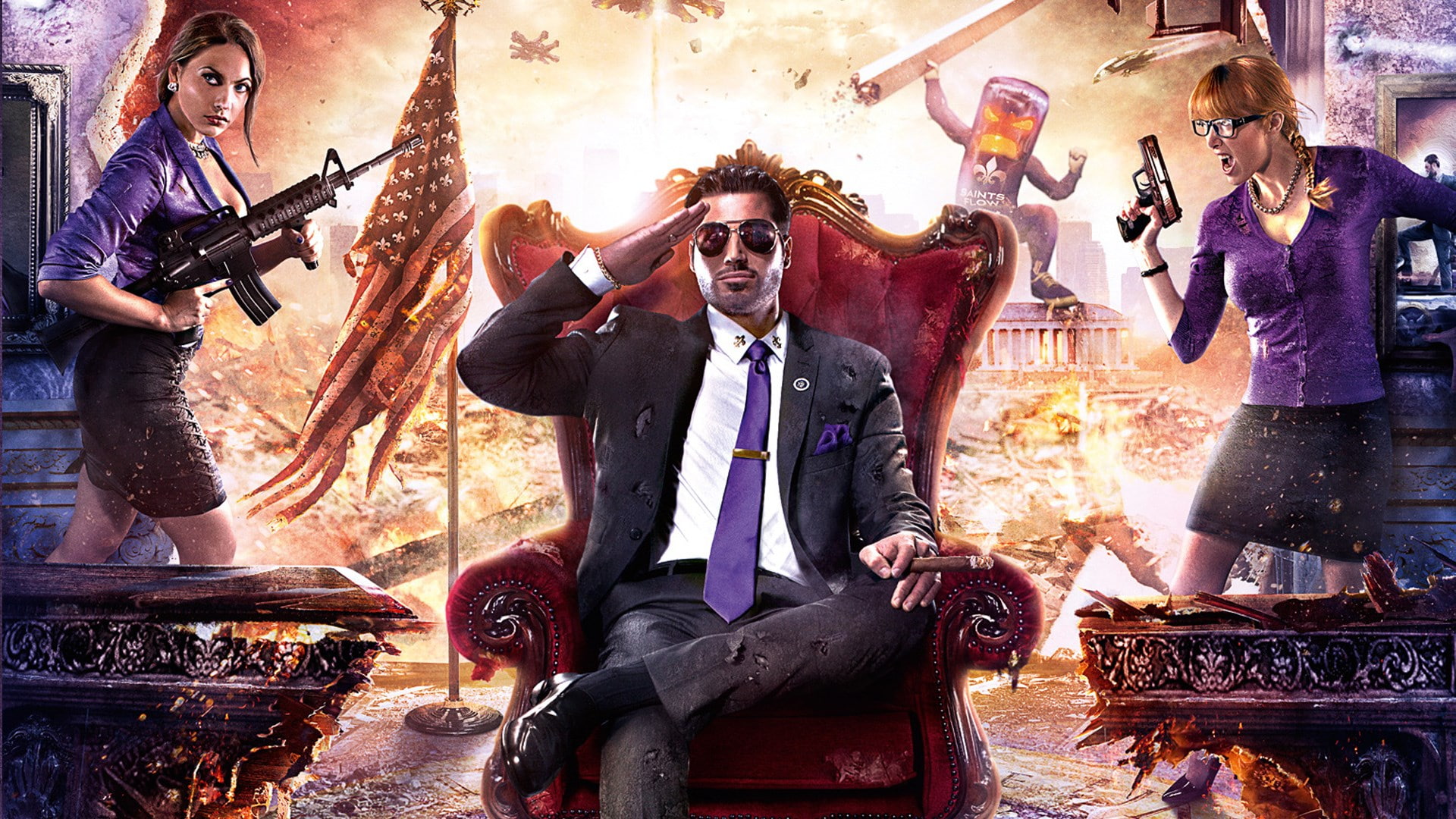 Saints Row IV, 1080P, HD Wallpaper