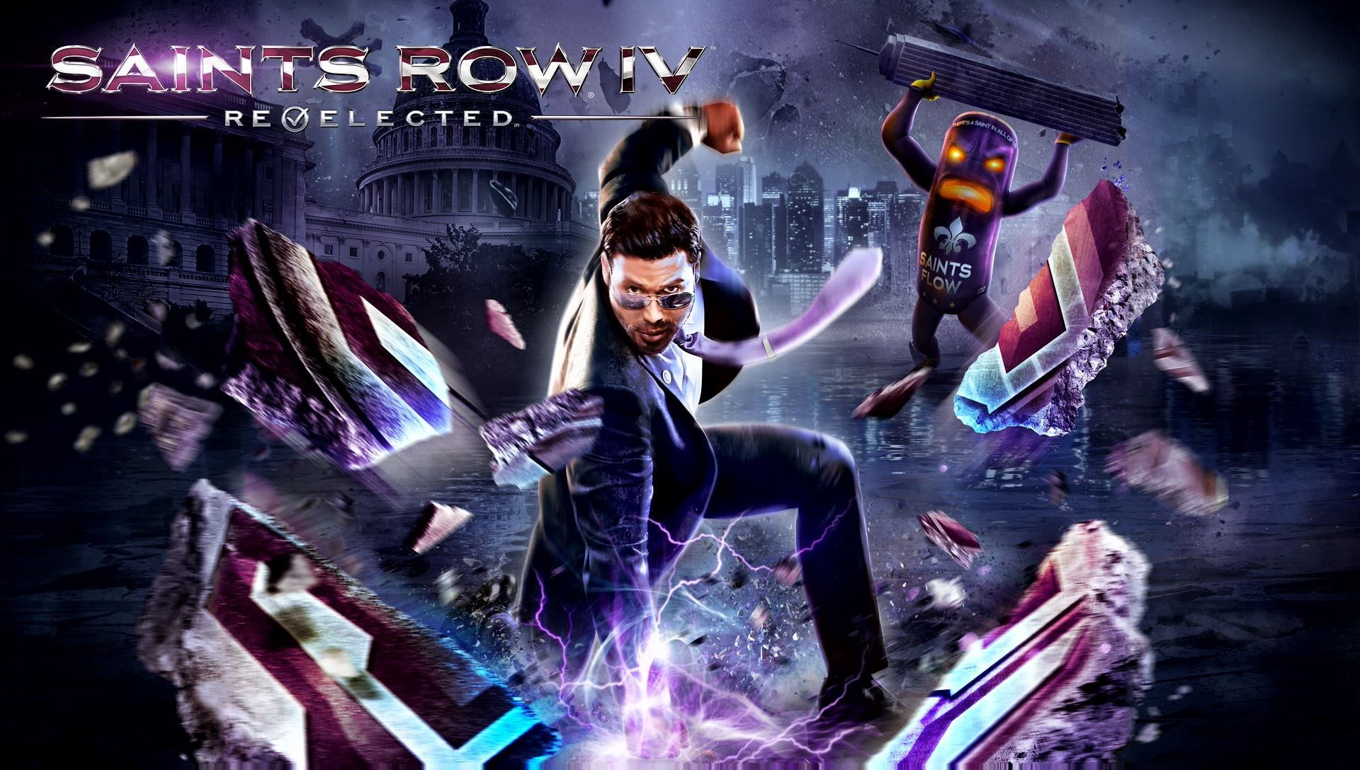 occupation, indoors, 1080P, cyberspace, men, connection, wireless technology, one person, saints row iv re elected, communication, illuminated, digital composite, HD Wallpaper