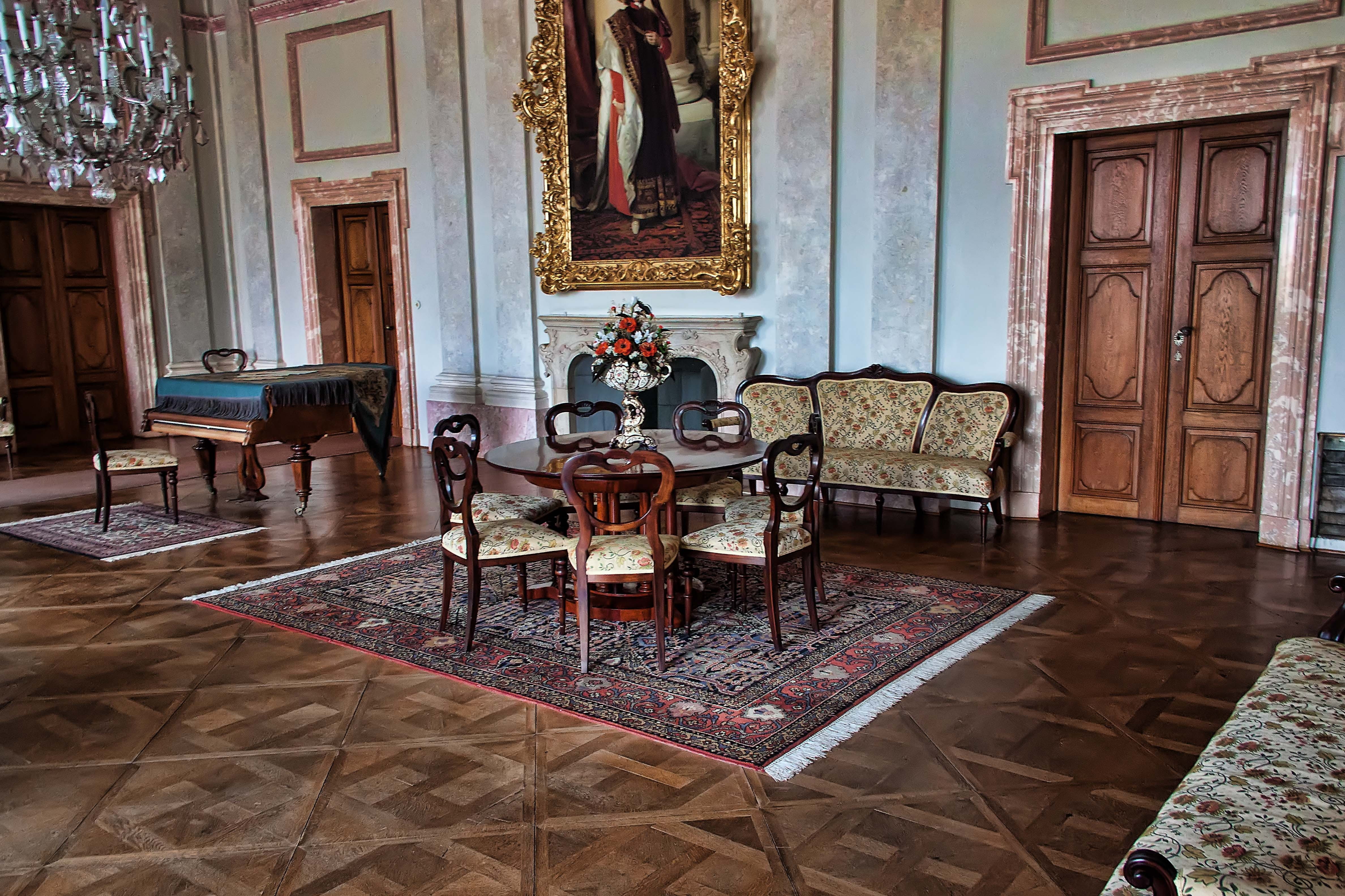 4K, indoors, czech republic, house, tiled floor, absence, no people, domestic room, home interior, table, built structure, furniture, architecture, interior, HD Wallpaper