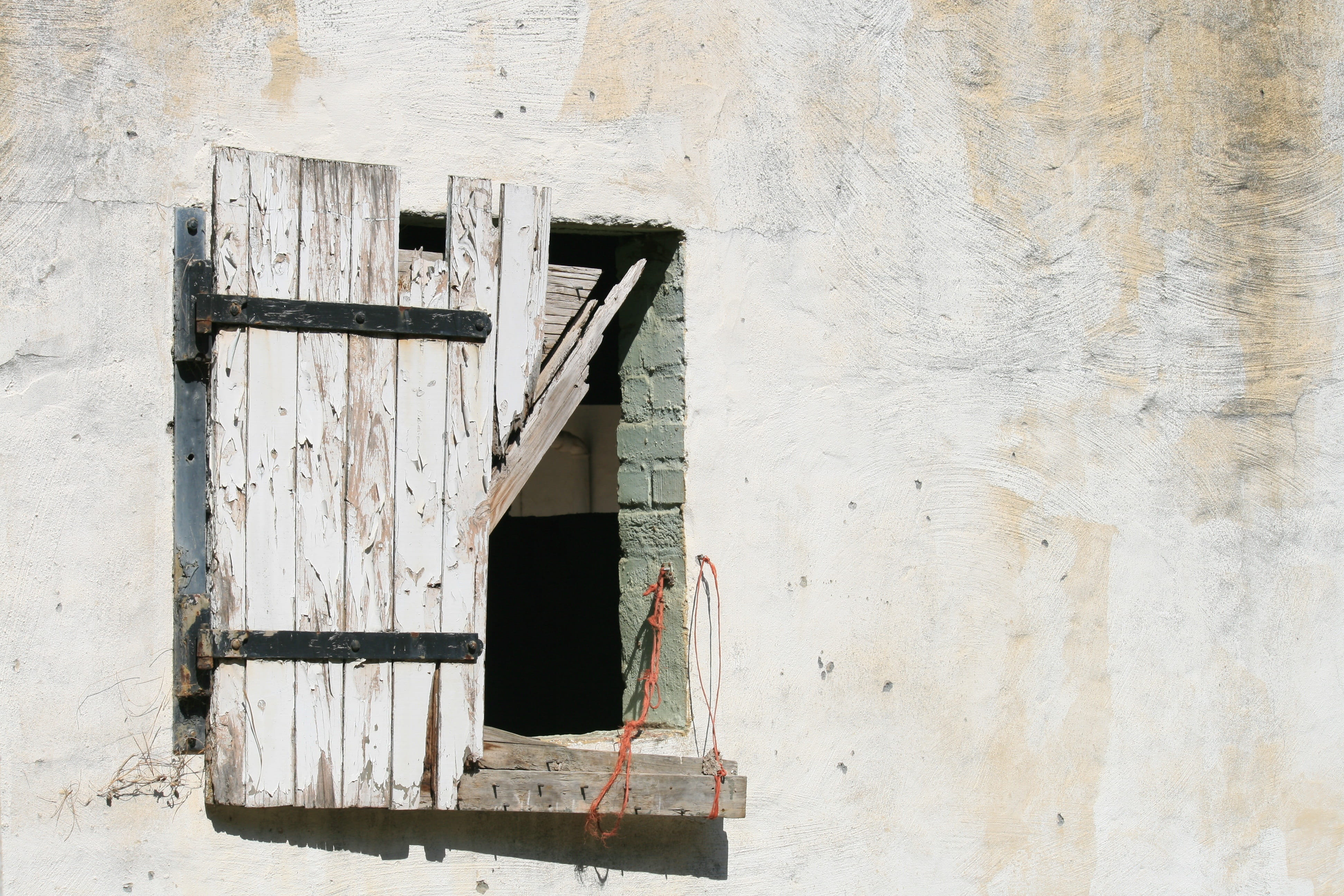 abandoned, day, built structure, building, architecture, wall - building feature, sunlight, wood - material, security, aging, door, weathered, damaged, HD Wallpaper