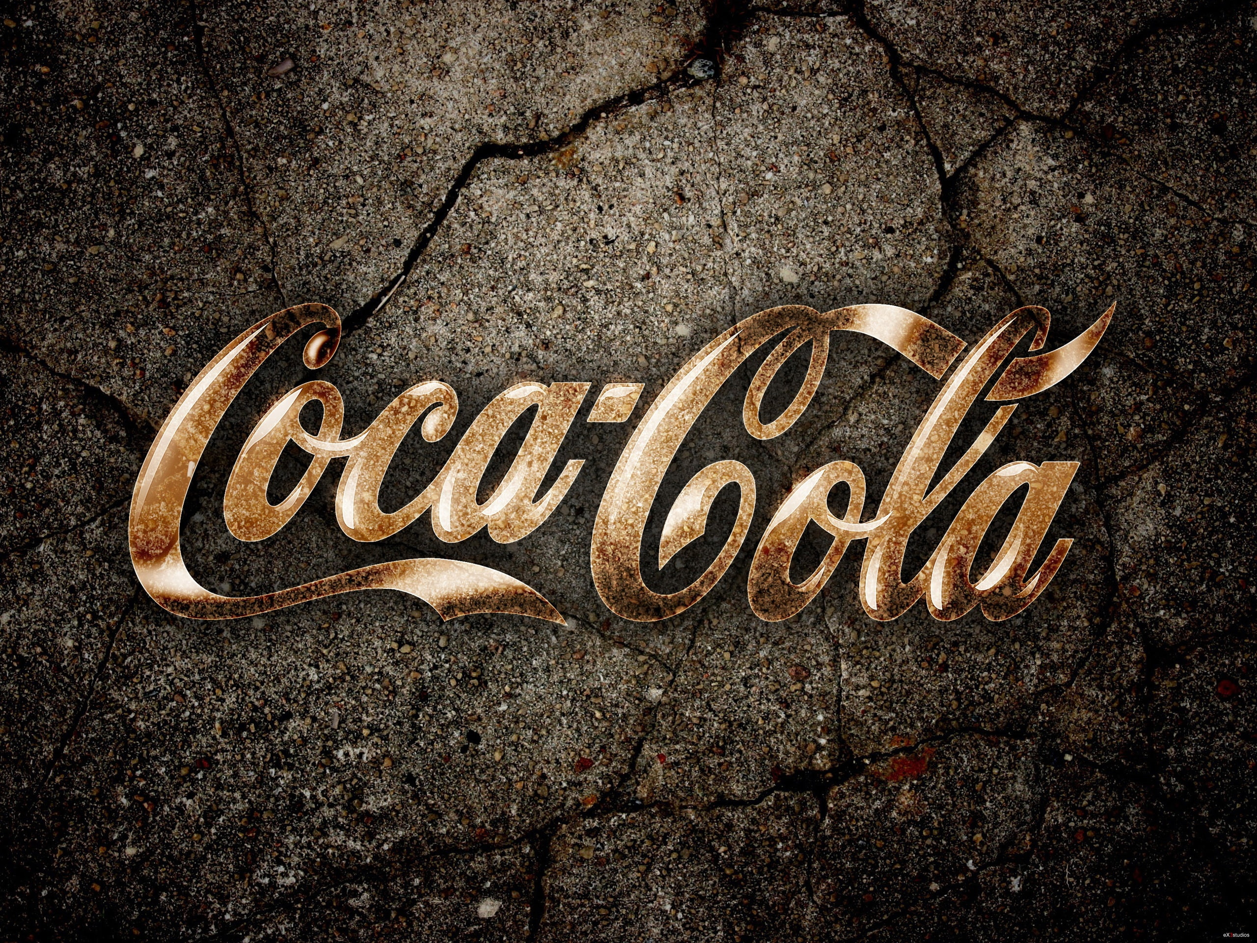 Logo, 2K, Creative, coca, cola, HD Wallpaper