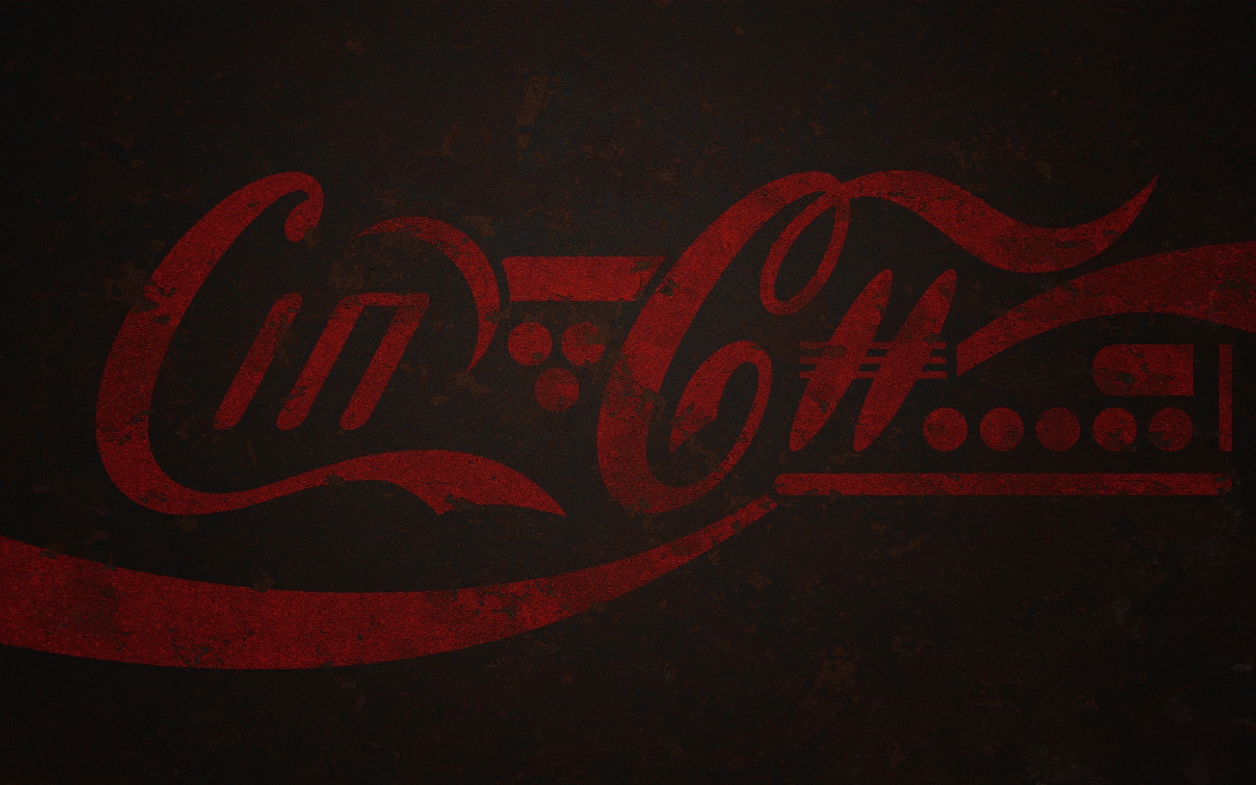 sign, art and craft, Logo, night, Coca-cola, illuminated, emotion, text, close-up, western script, no people, Soda, capital letter, communication, 2K, HD Wallpaper