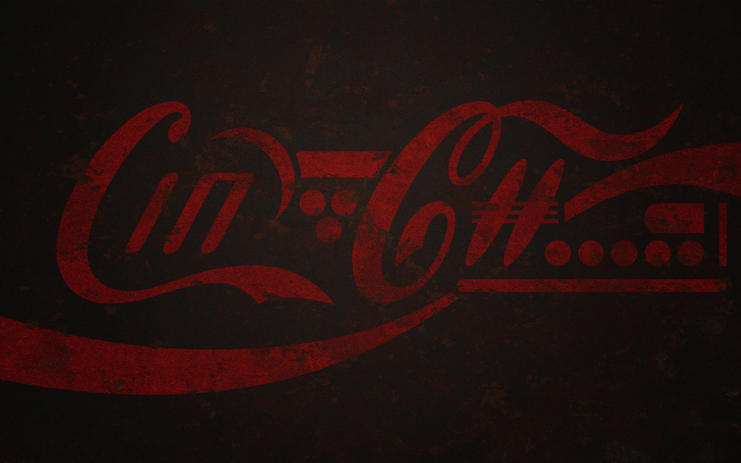 dark, coca, neon, illuminated, communication, no people, close-up, future, text, logo, positive emotion, art and craft, love, indoors, paint, message, night, HD Wallpaper