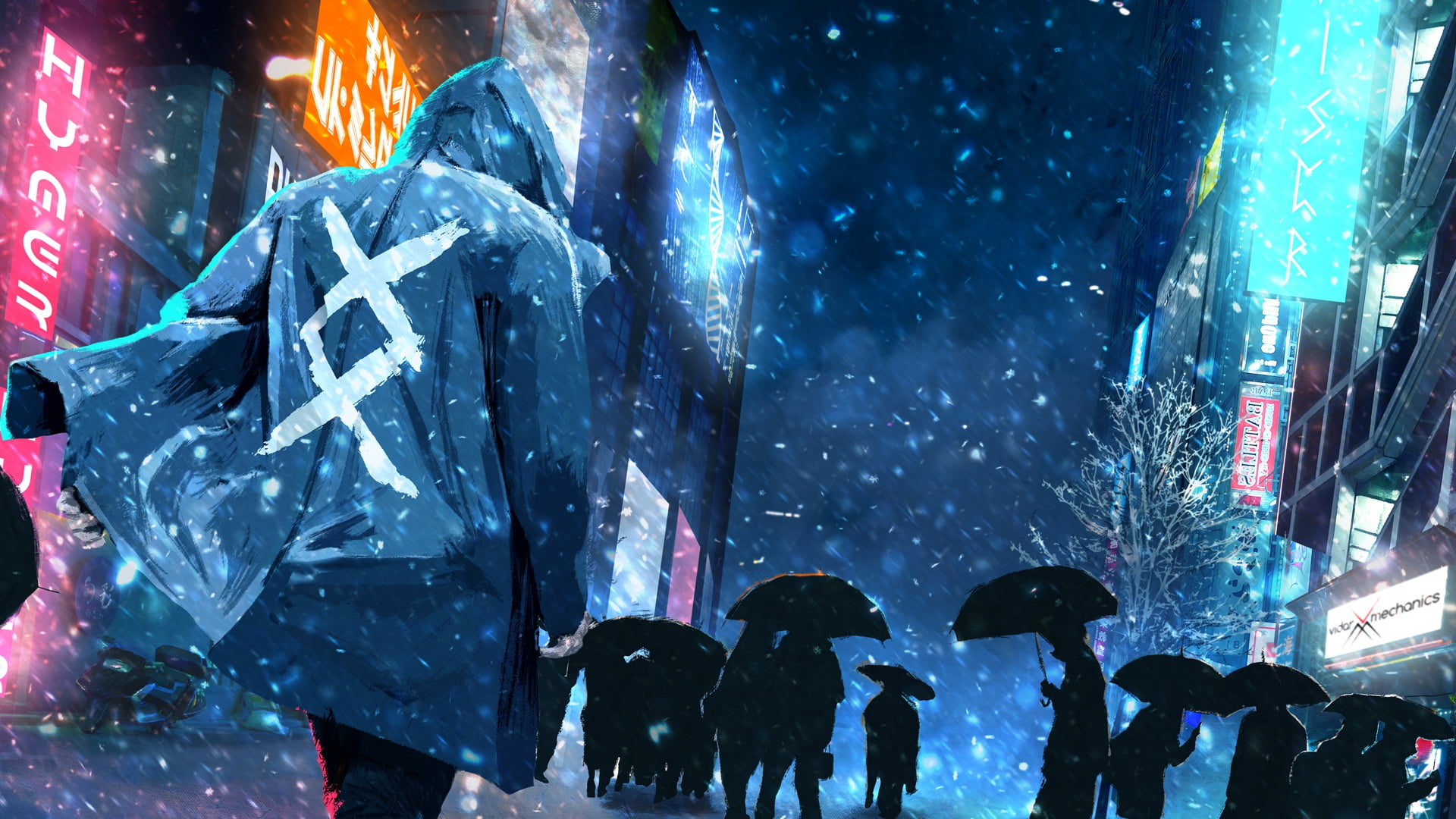 No Sleep VIP, Music, Monstercat, 1080P, Cover, Bossfight, HD Wallpaper