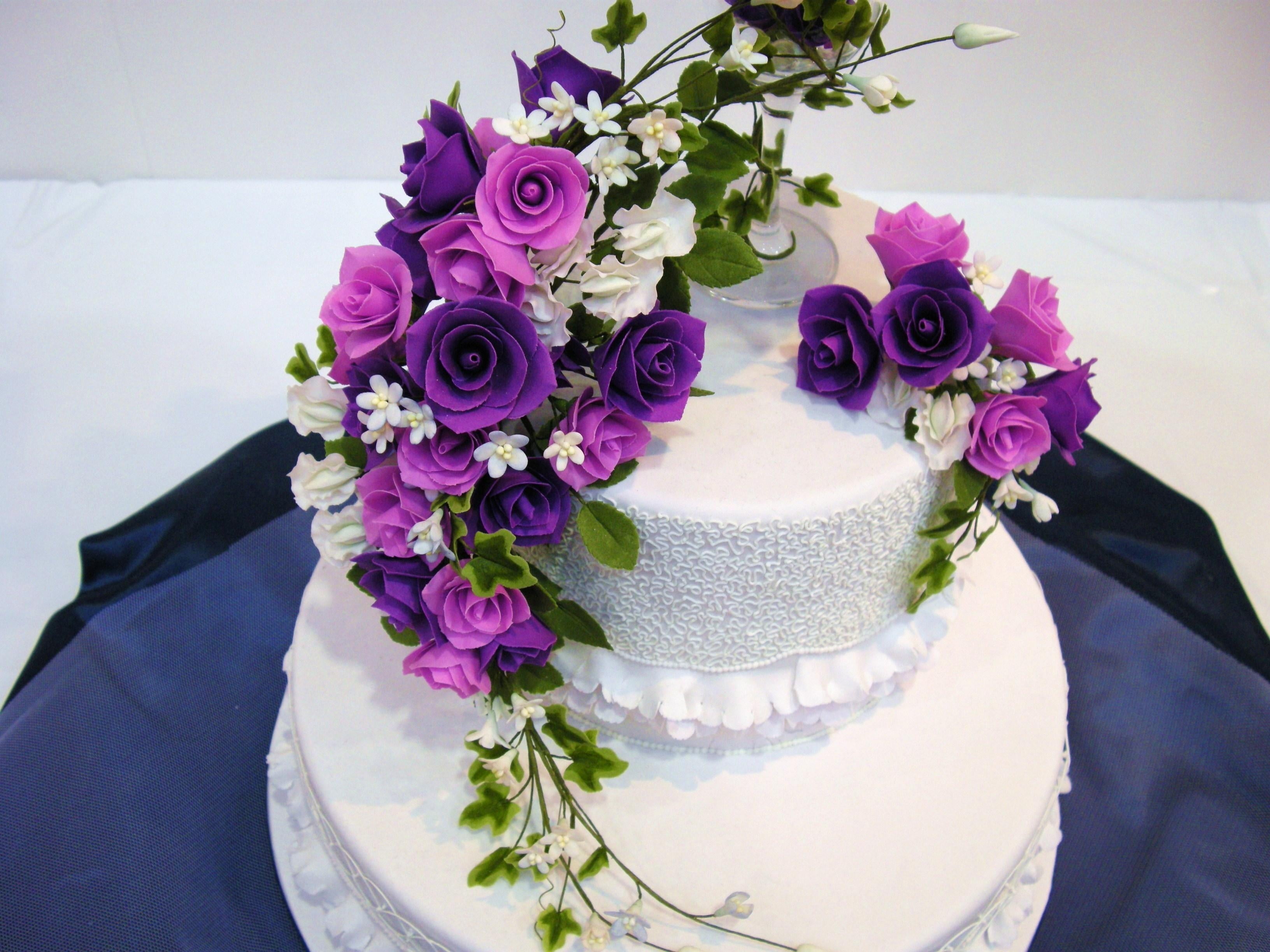 wedding, married, celebration, white, bouquet, flowers, bunch of flowers, flower, decoration, pink, romance, purple, wedding Reception, arrangement, beauty in nature, HD Wallpaper