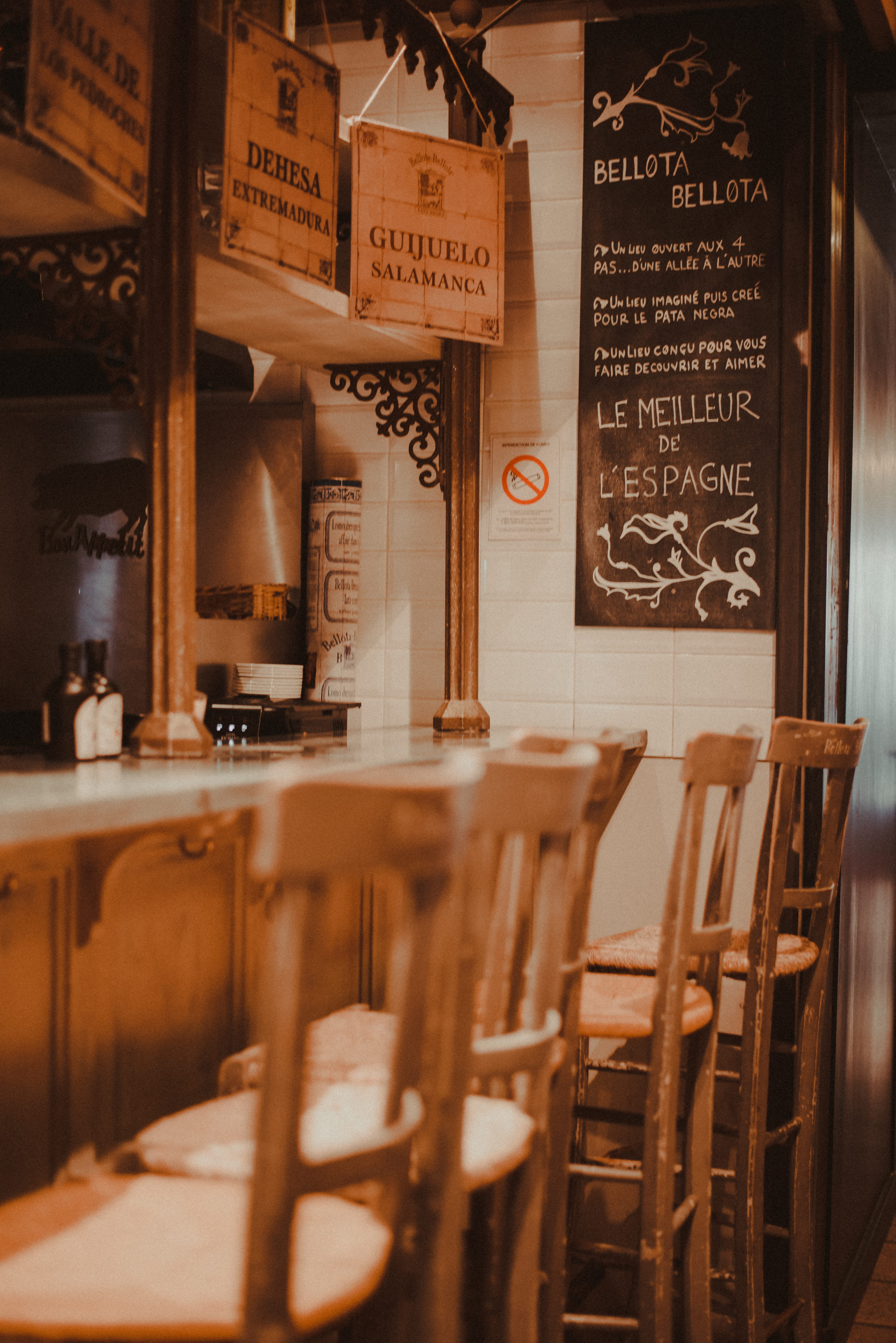 text, restaurant, chairs, business, coffee shop, food and drink industry, selective focus, communication, chair, wood - material, no people, absence, seat, Phone HD Wallpaper