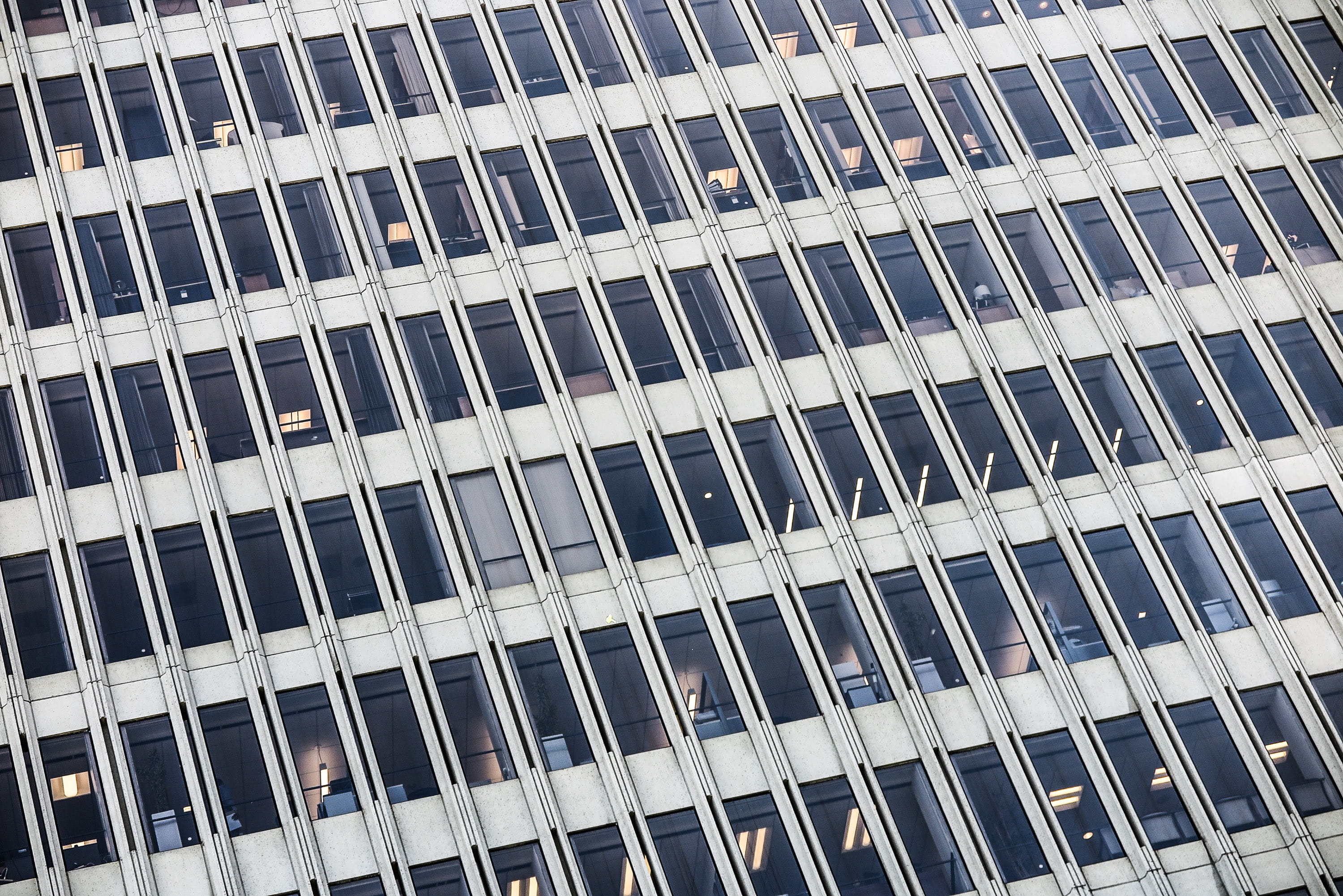 looking in, no people, patterns, 2K, low angle view, exterior, city, tilted, backgrounds, frame, repetition, building, filling, tall - high, reflection, HD Wallpaper
