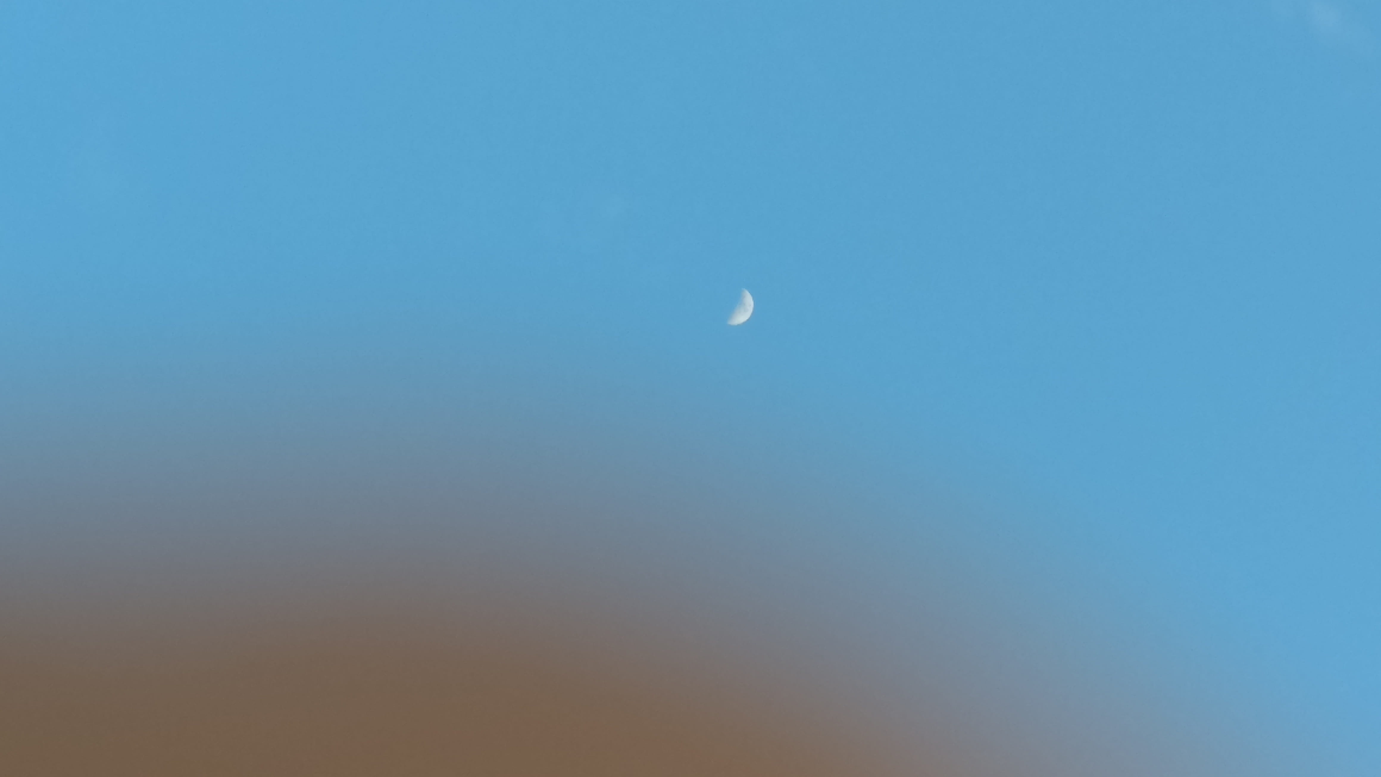 no people, outdoors, india, blue, crescent, scenics - nature, limda gram panchayat, astrology, limda, dusk, backgrounds, low angle view, planetary moon, HD Wallpaper