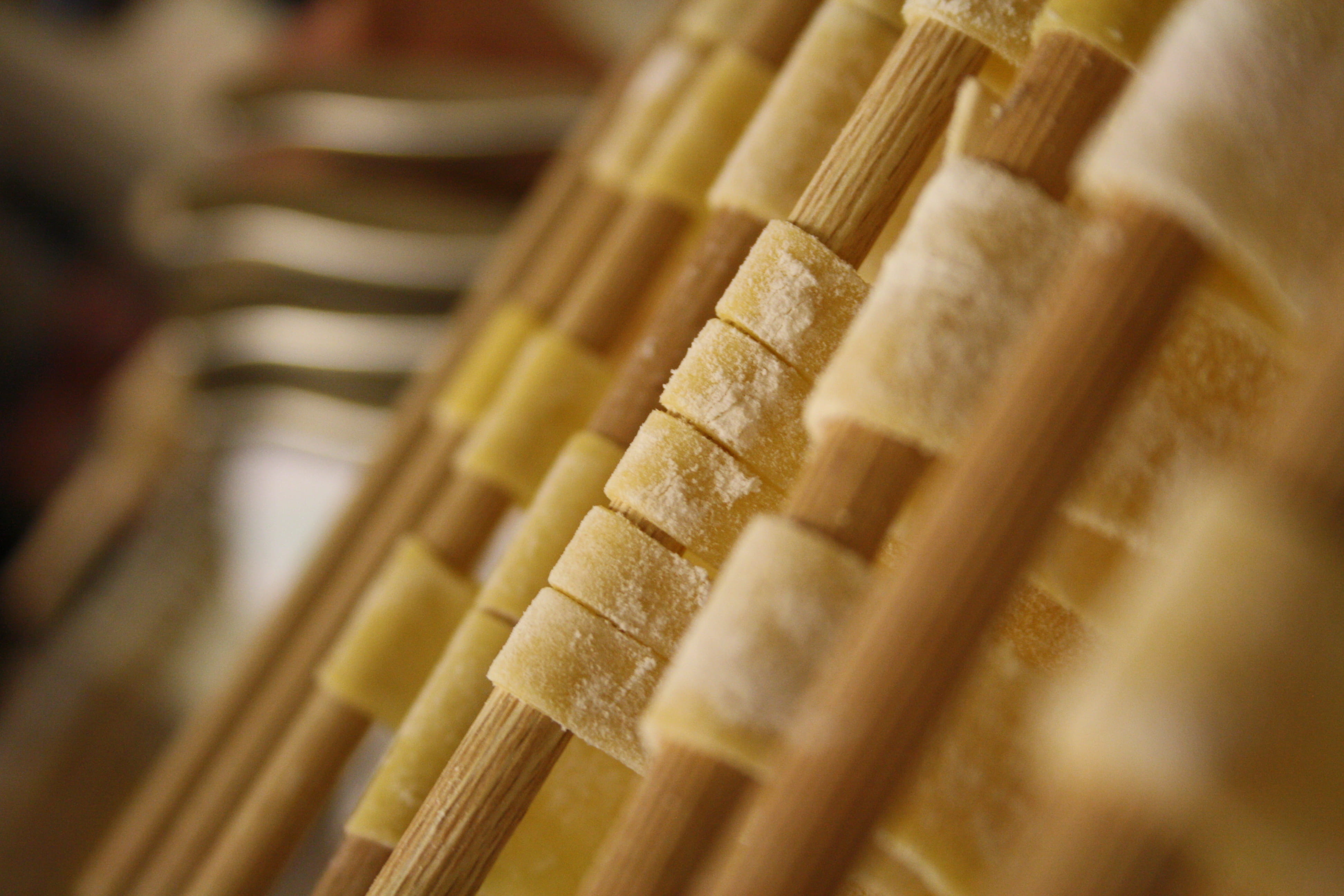 close-up, food and drink, indoors, rack, food, container, cellar, in a row, luxury, no people, 4K, homemade, wine cellar, choice, selective focus, italian pasta, HD Wallpaper