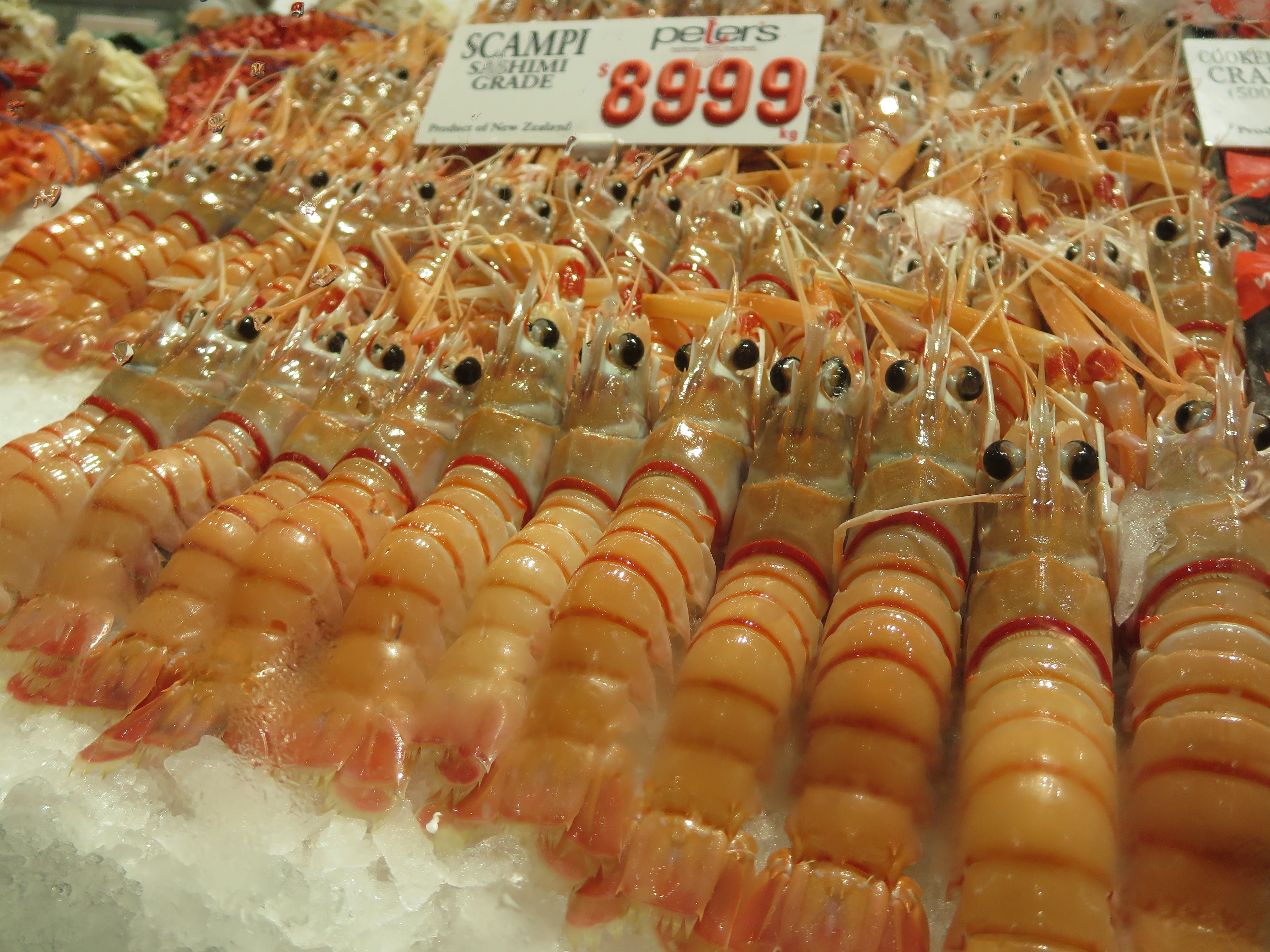 freshness, restaurant, crustacean, cooking, close-up, sale, Fresh, plastic, food, no people, wellbeing, sea, meal, uncooked, in a row, indoors, arrangement, HD Wallpaper