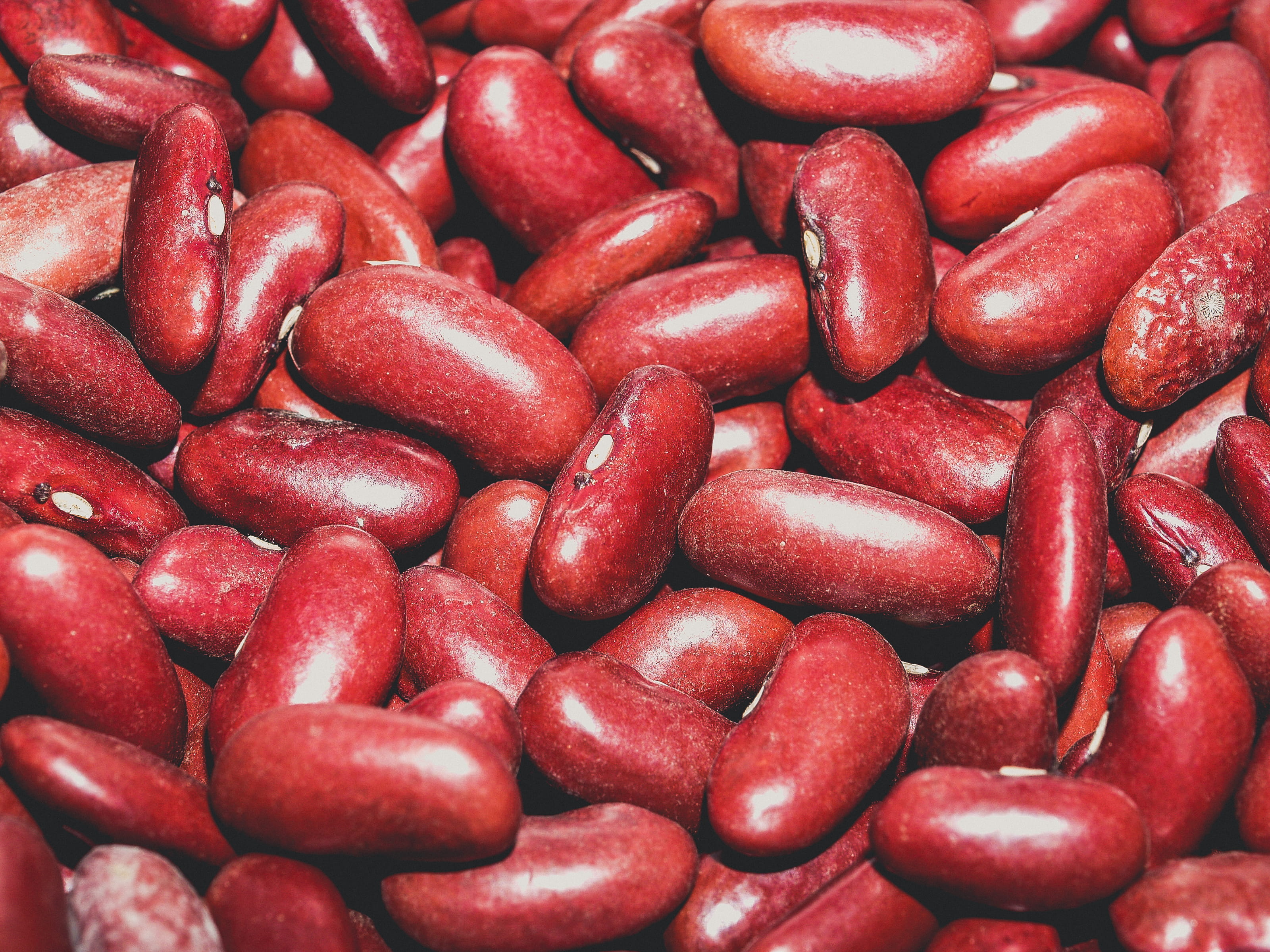 texture, beans, no people, raw, red, backgrounds, full frame, large group of objects, abundance, uncooked, freshness, healthy, lot, indoors, seeds, vegetarian food, HD Wallpaper