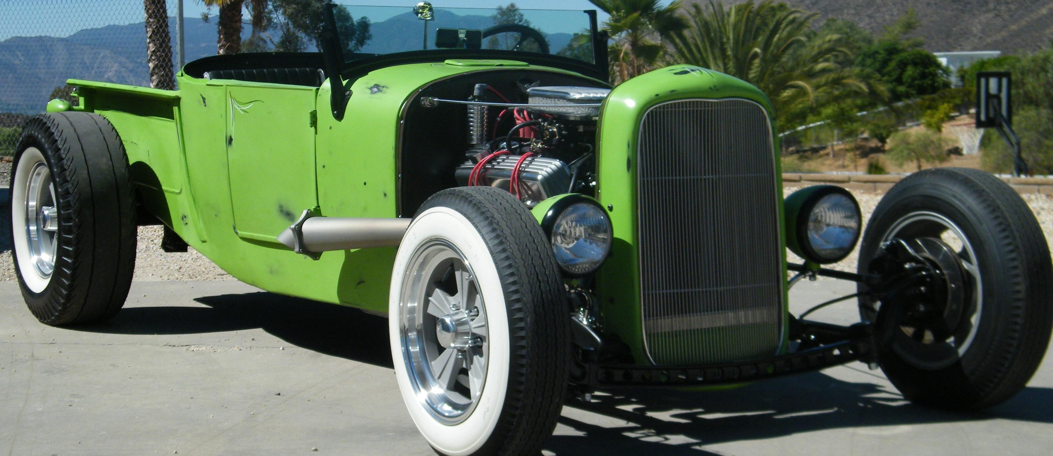 hot, 2K, retro, pickup, ford, roaster, rods, 1927, rod, HD Wallpaper