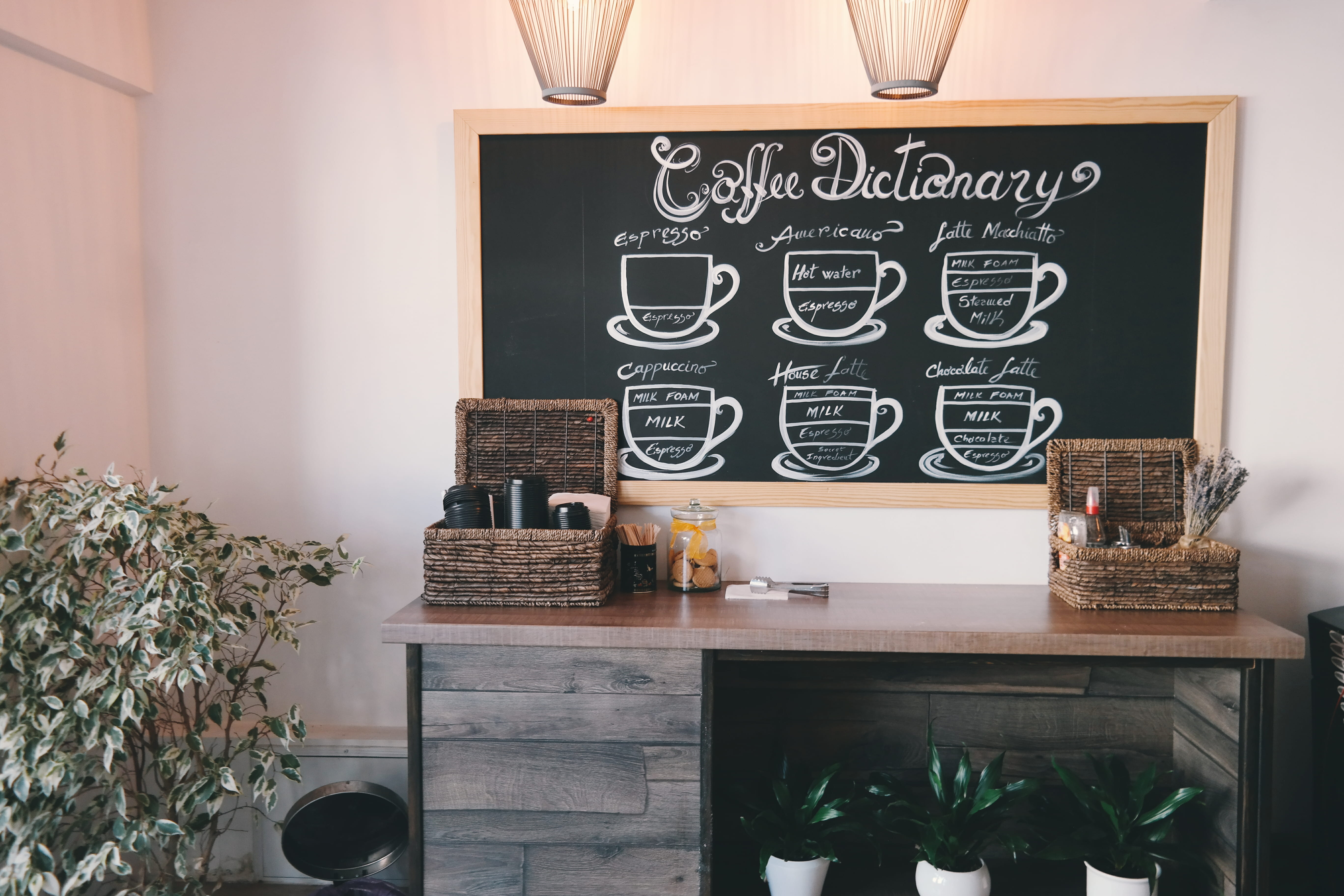 no people, board, decor, potted plant, wall - building feature, plant, interior, communication, 5K, interior design, wood - material, basket, indoors, HD Wallpaper