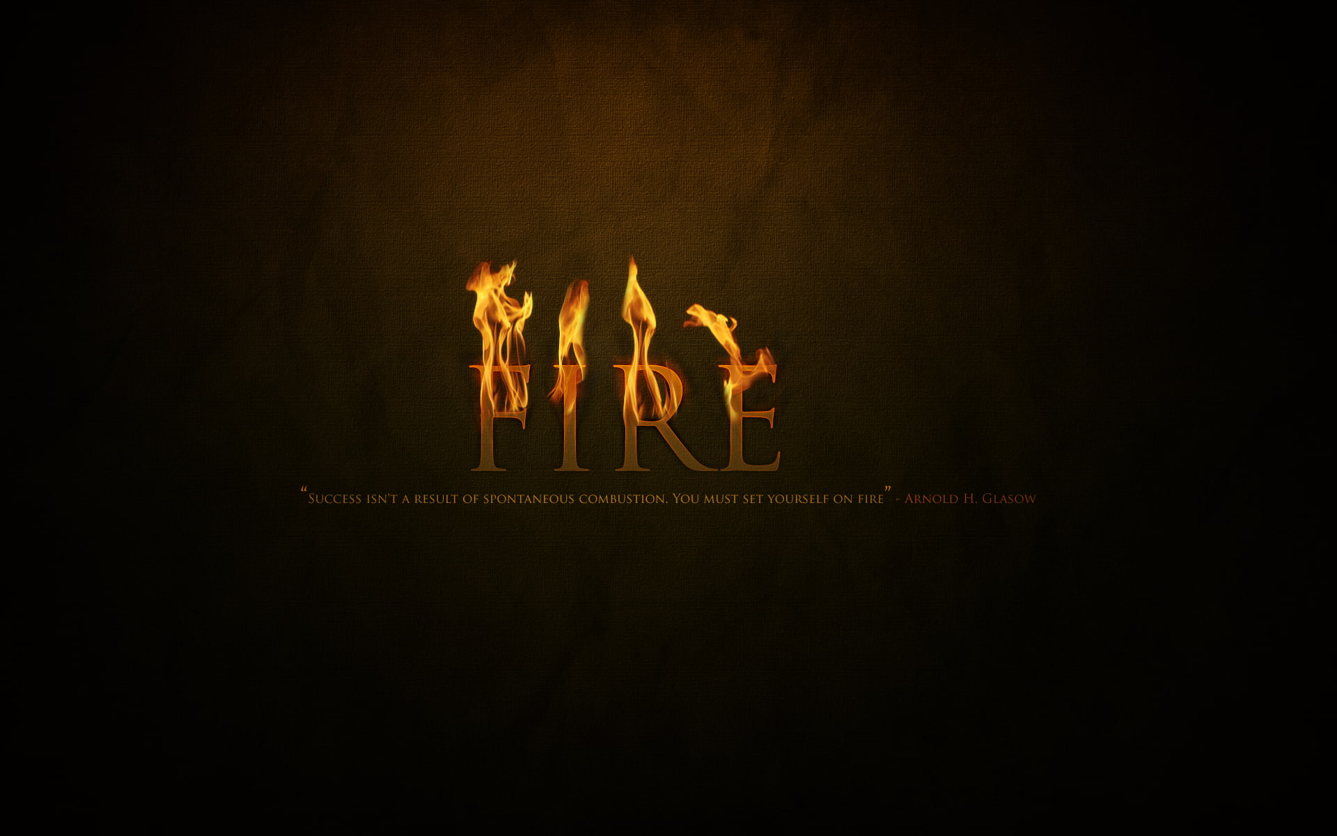 quote, typography, digital art, 1080P, fire, HD Wallpaper