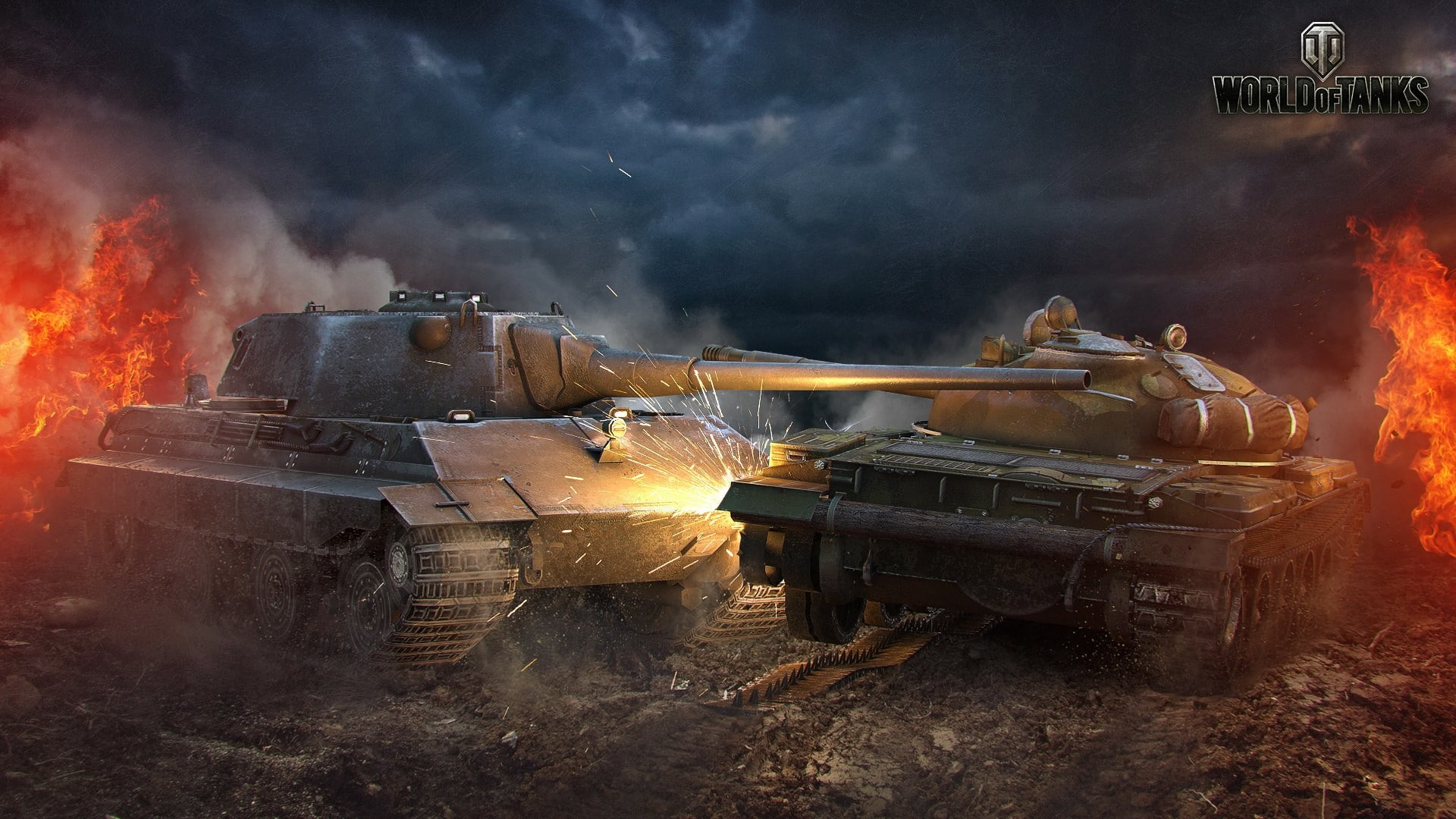 sign, occupation, warning sign, motion, heat - temperature, dust, smoke - physical structure, land vehicle, 1080P, outdoors, steam, no people, World of Tanks, HD Wallpaper