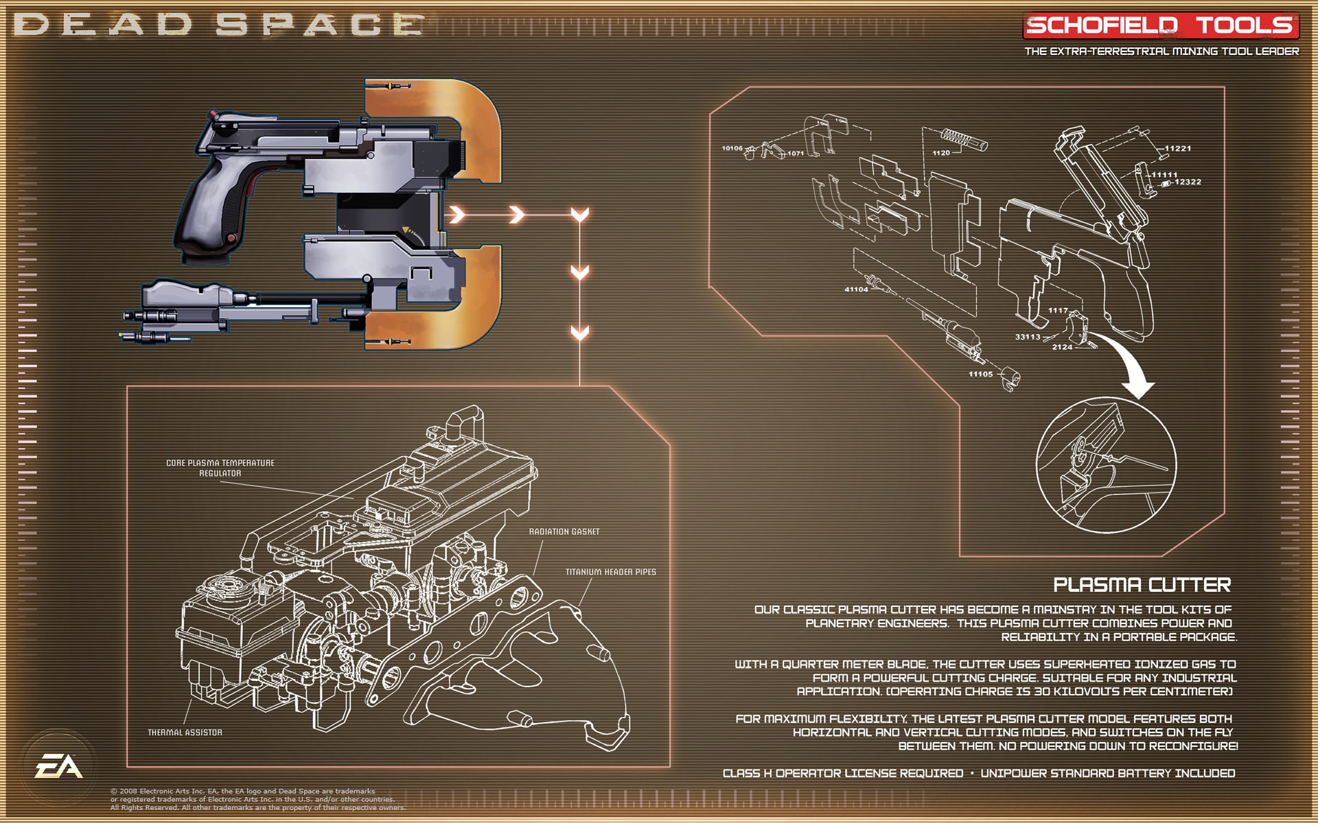 work tool, 1080P, Dead Space, plasma cutting machine, HD Wallpaper