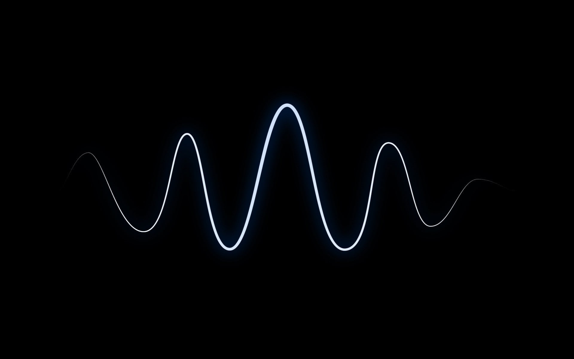 waves, black background, indoors, western script, message, pulse trace, communication, glowing, black, text, creativity, laser, illuminated, light painting, HD Wallpaper