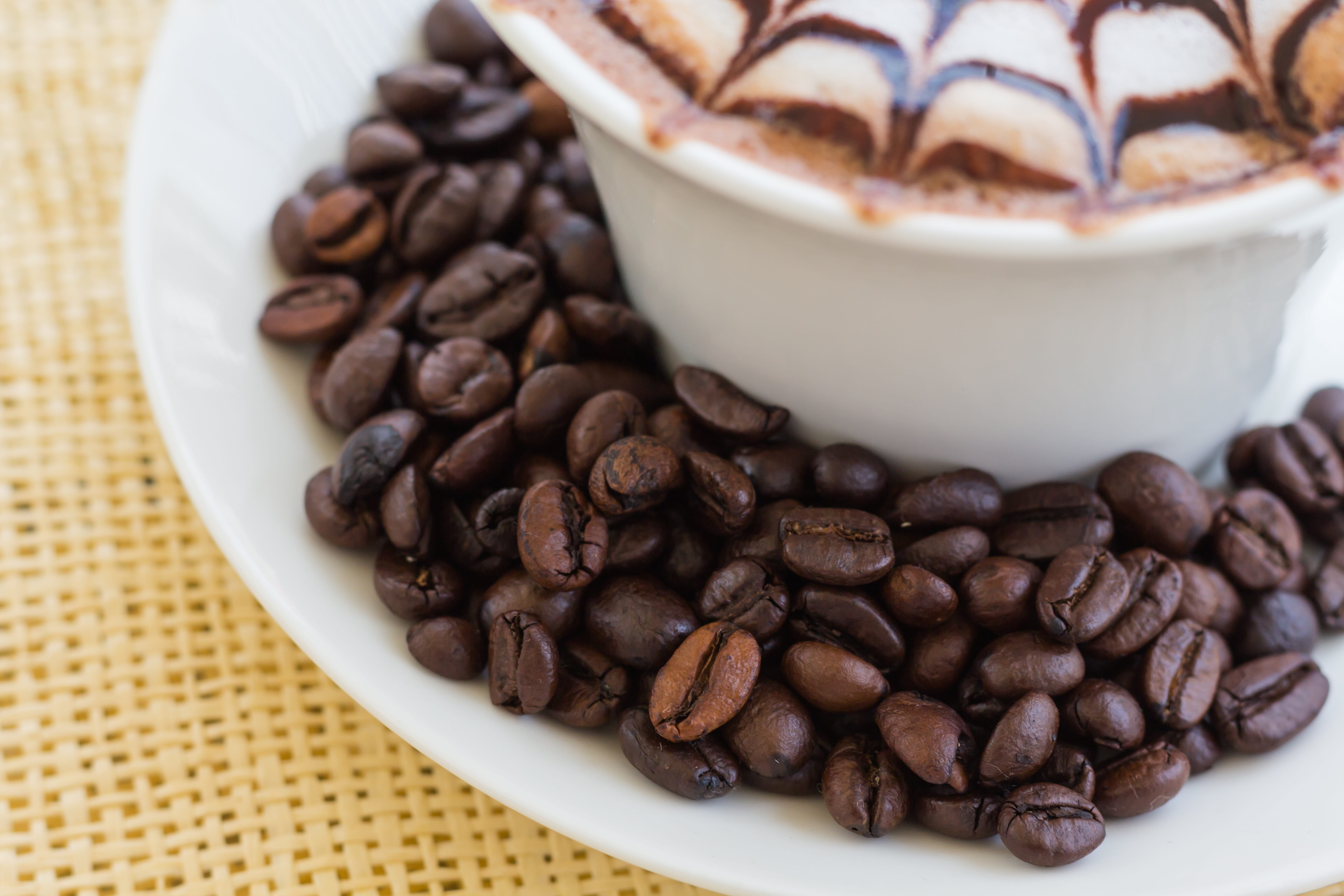 velvety, coffee - drink, delicious, holidays, brown, still life, art, freshness, coffee bean, hot drink, fragrant, non-alcoholic beverage, drink, 5K, relax, HD Wallpaper