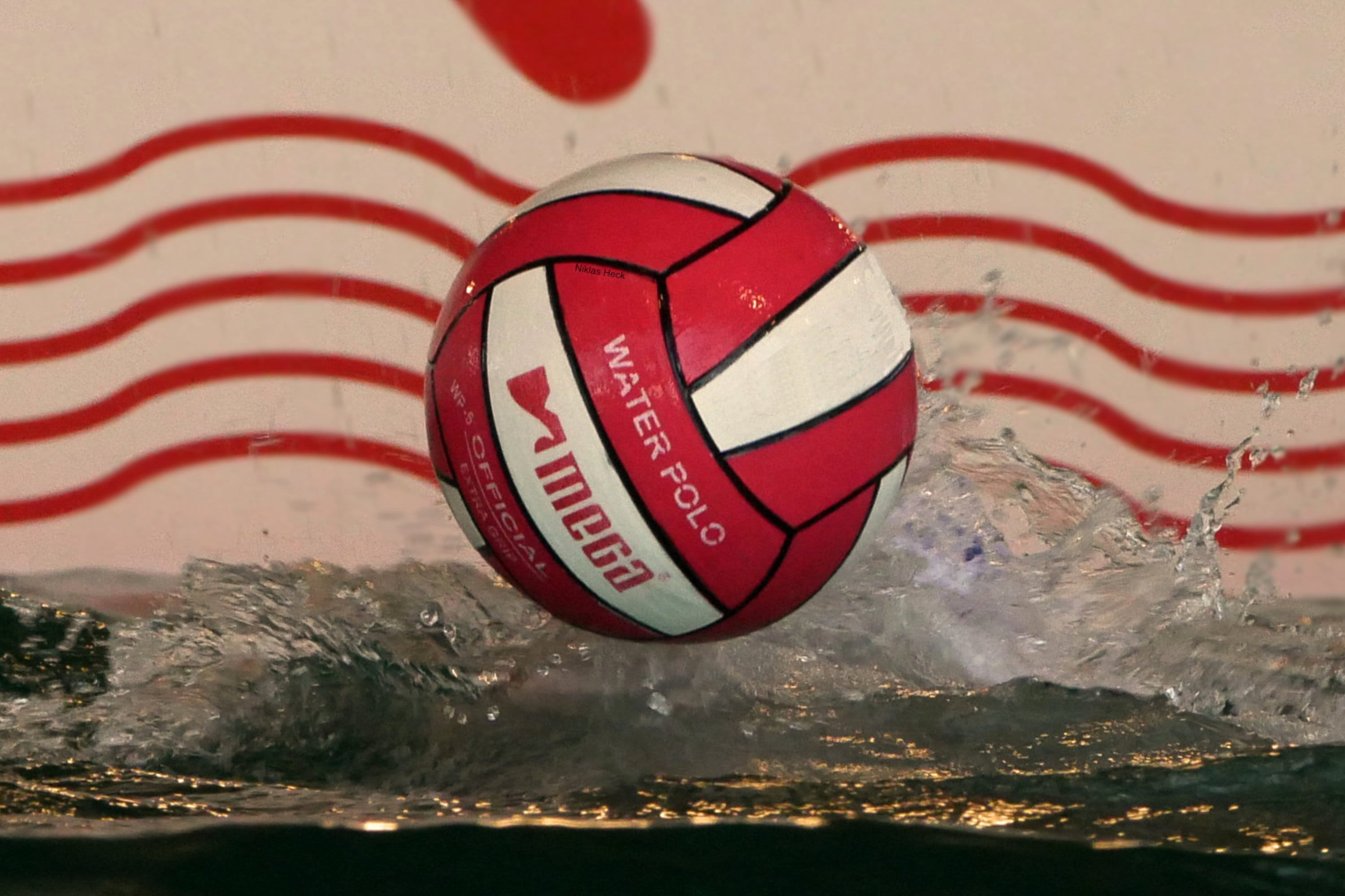ball, striped, no people, bathing cap, fight, motion, bath ball, focus on foreground, drop, white, 2K, water, holiday, close-up, christmas, victory, background, HD Wallpaper