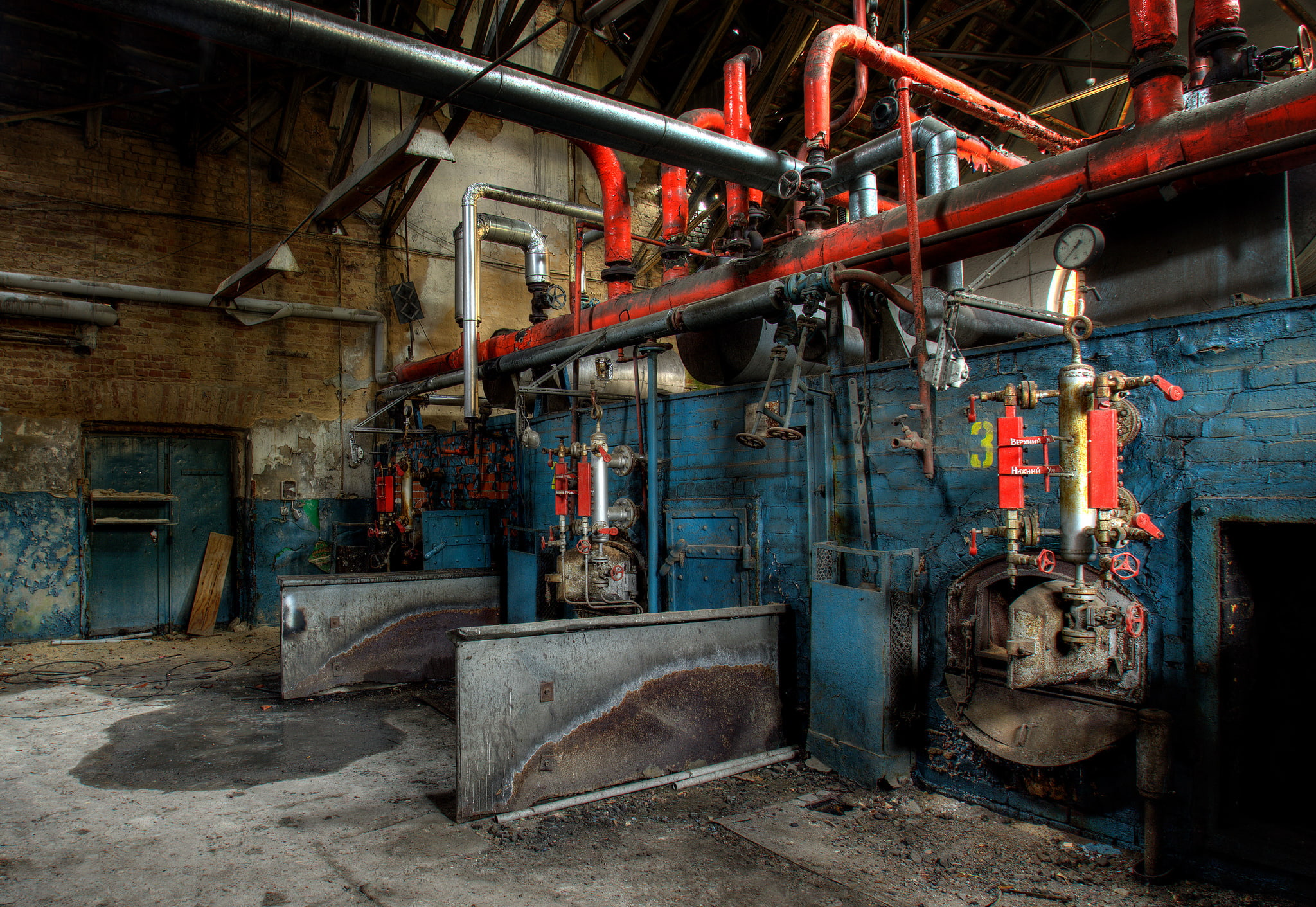 background, boiler, factory, 1080P, HD Wallpaper