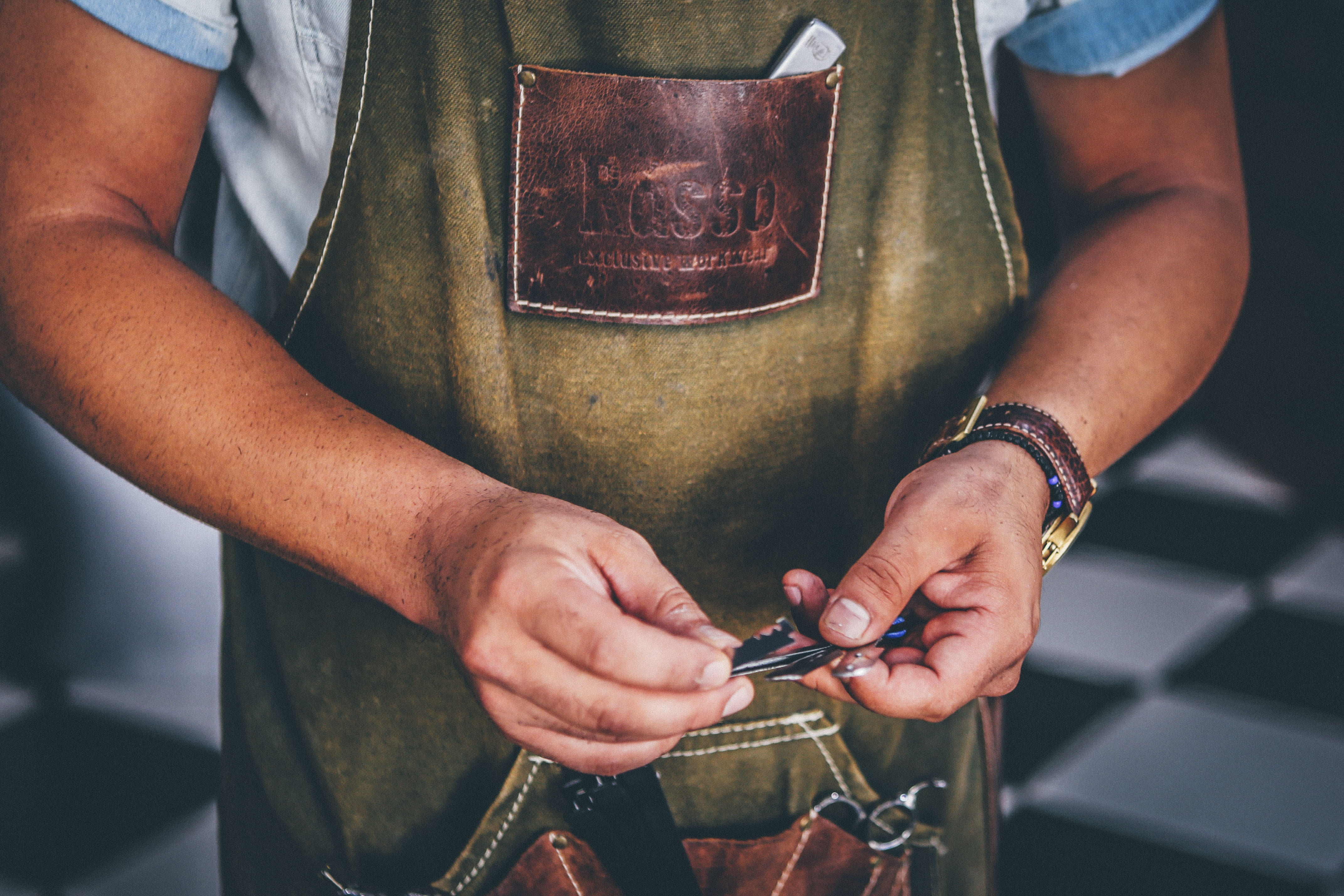 midsection, art and craft, craft, hands, workshop, business, human limb, standing, occupation, hand, watch, man, adult, holding, plies, quality control, HD Wallpaper