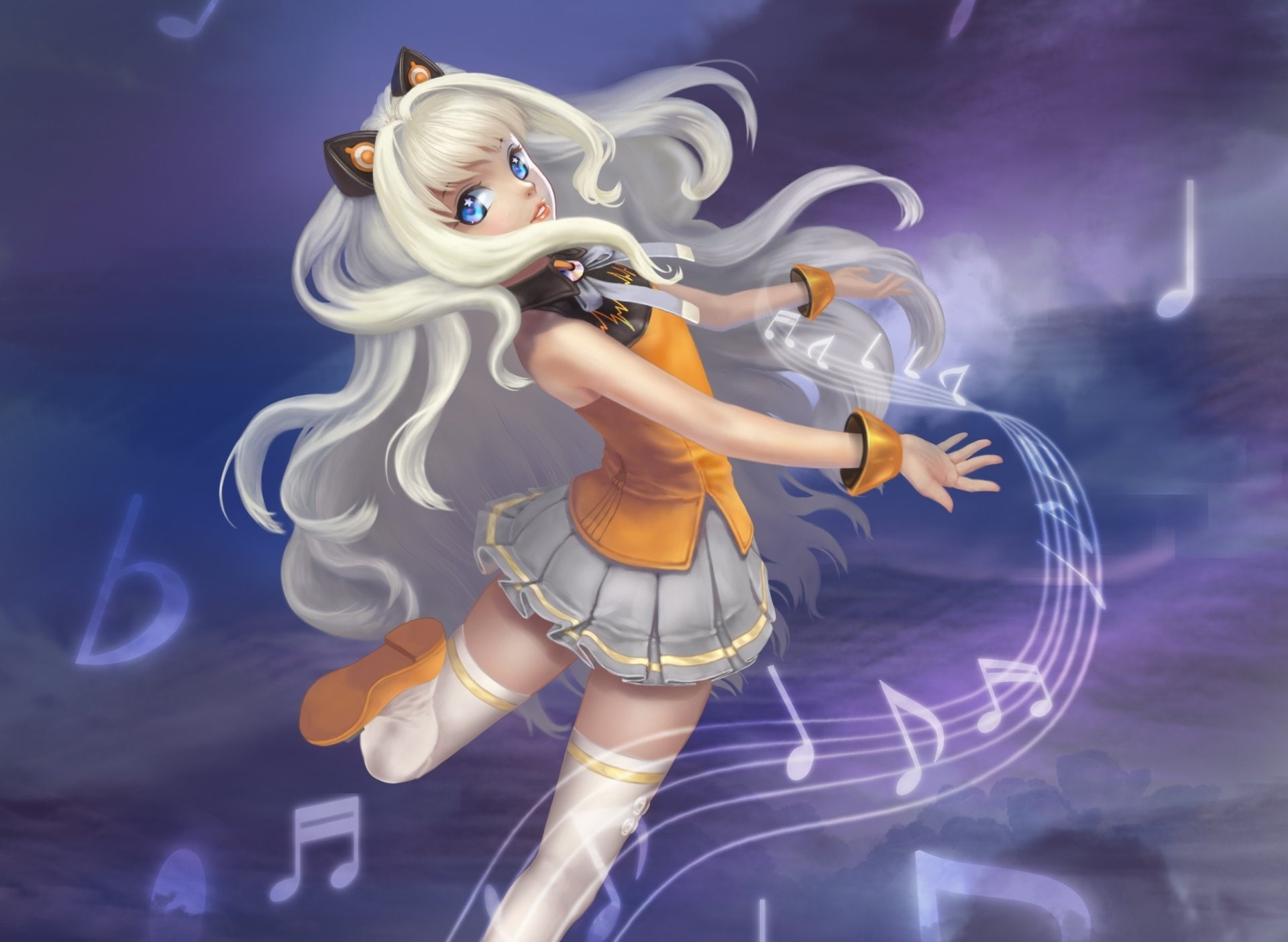 1080P, Vocaloid, Anime, SeeU (Vocaloid), HD Wallpaper