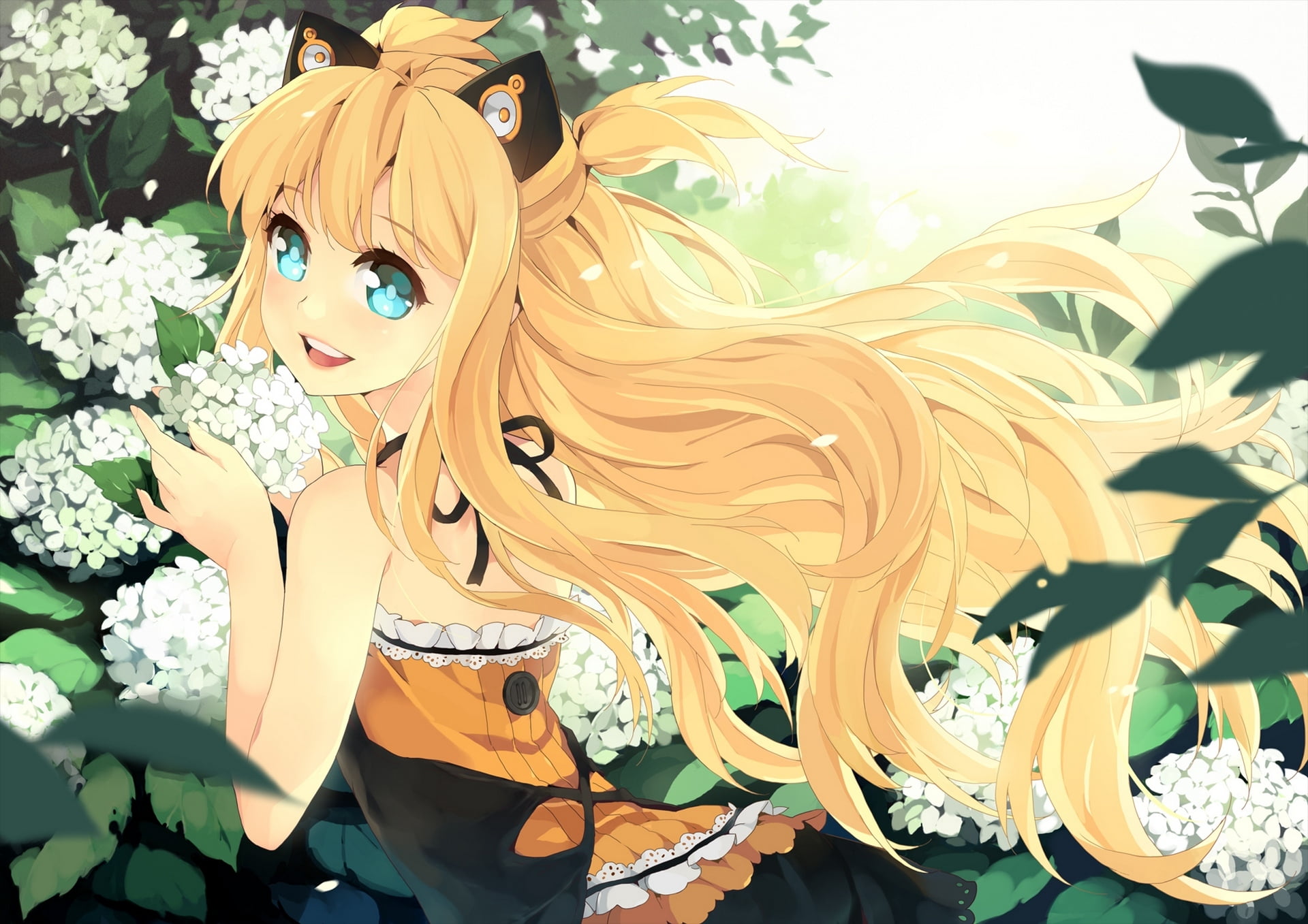 close-up, btoor, art and craft, multi colored, representation, smile, looking at camera, creativity, art, Vocaloid, seeu, no people, orange color, HD Wallpaper