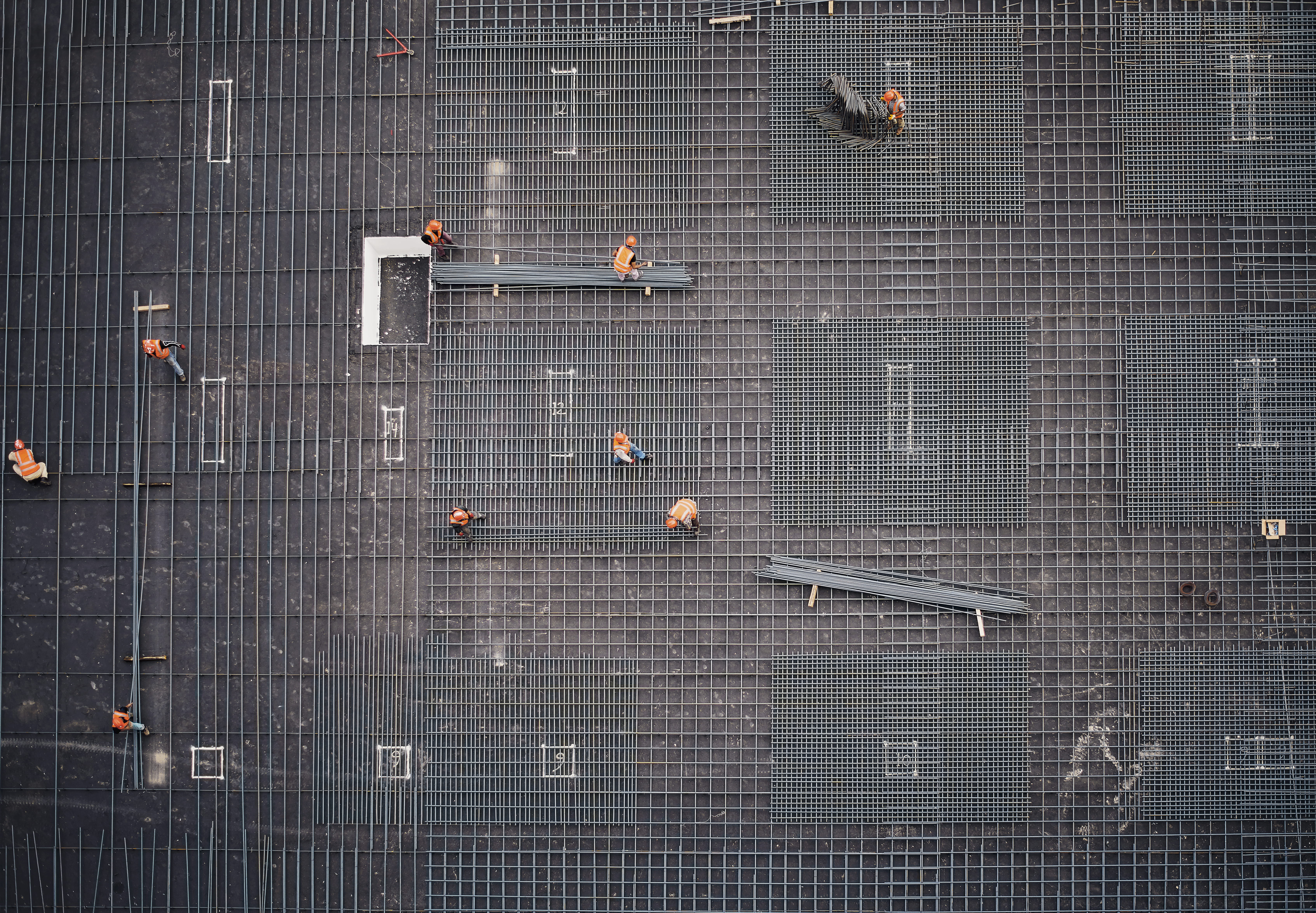 workman, backgrounds, park, construction Industry, daytime, construction, photo of the day, minimal, steel, art, hardhat, aerial, work, photography, top down, HD Wallpaper