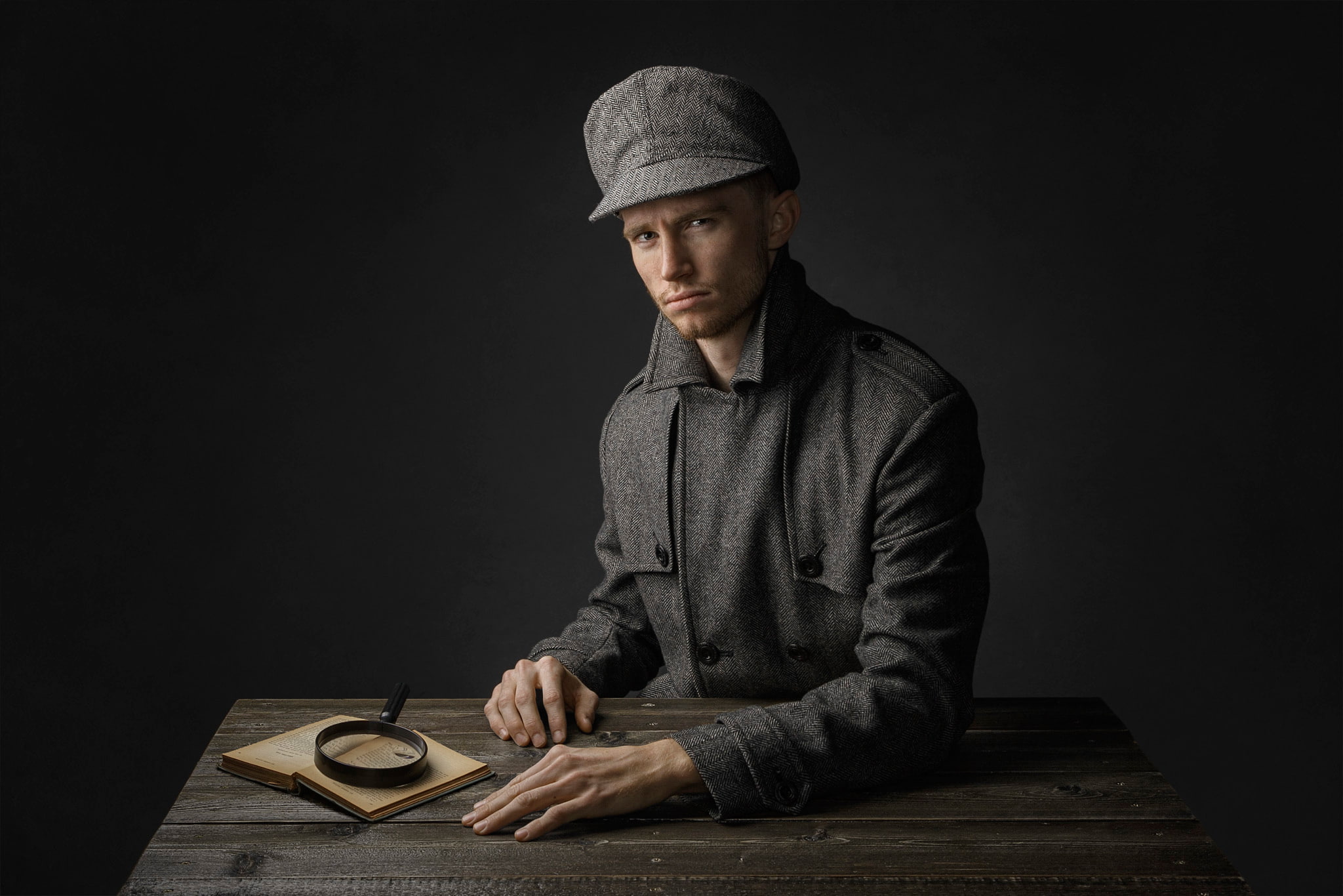 The Inspector, portrait, Studio, 1080P, HD Wallpaper