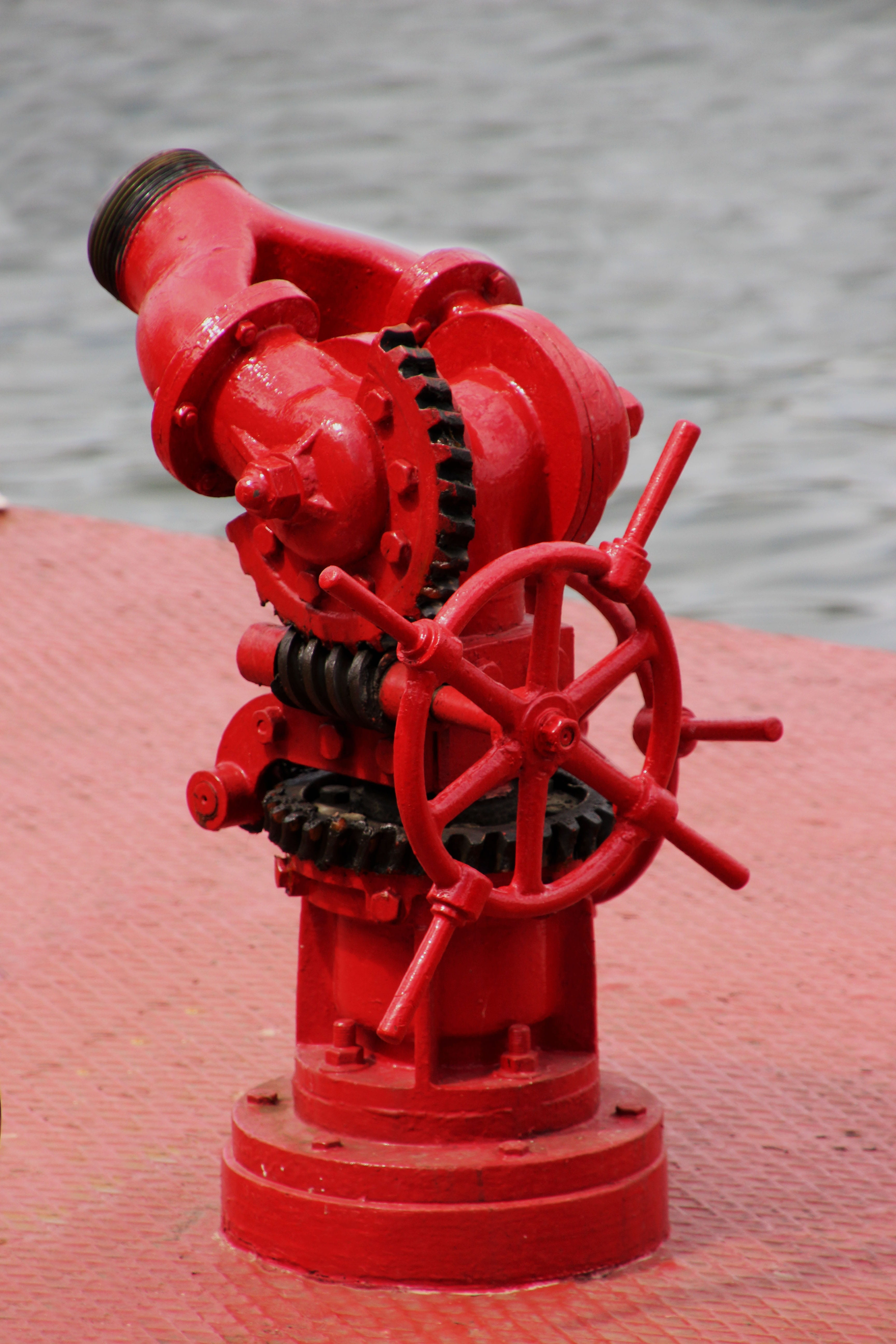 focus on foreground, close-up, extinguisher, equipment, extinguish, 5K, security, day, outdoors, pressure, no people, machine valve, connection, valve, Phone HD Wallpaper